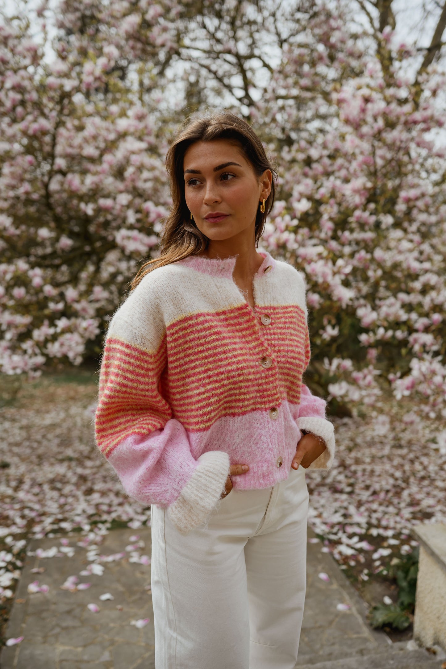 Pink Amren Cardigan