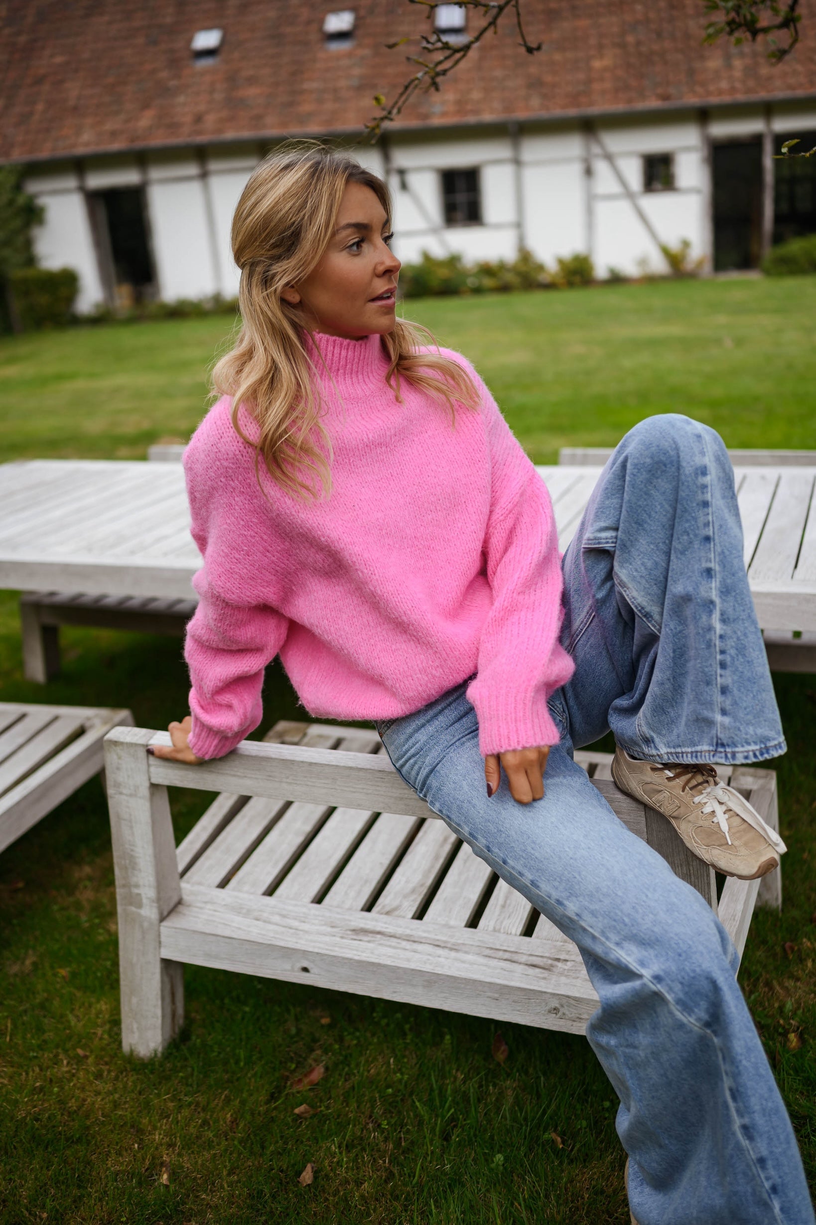 Pink Angele Sweater