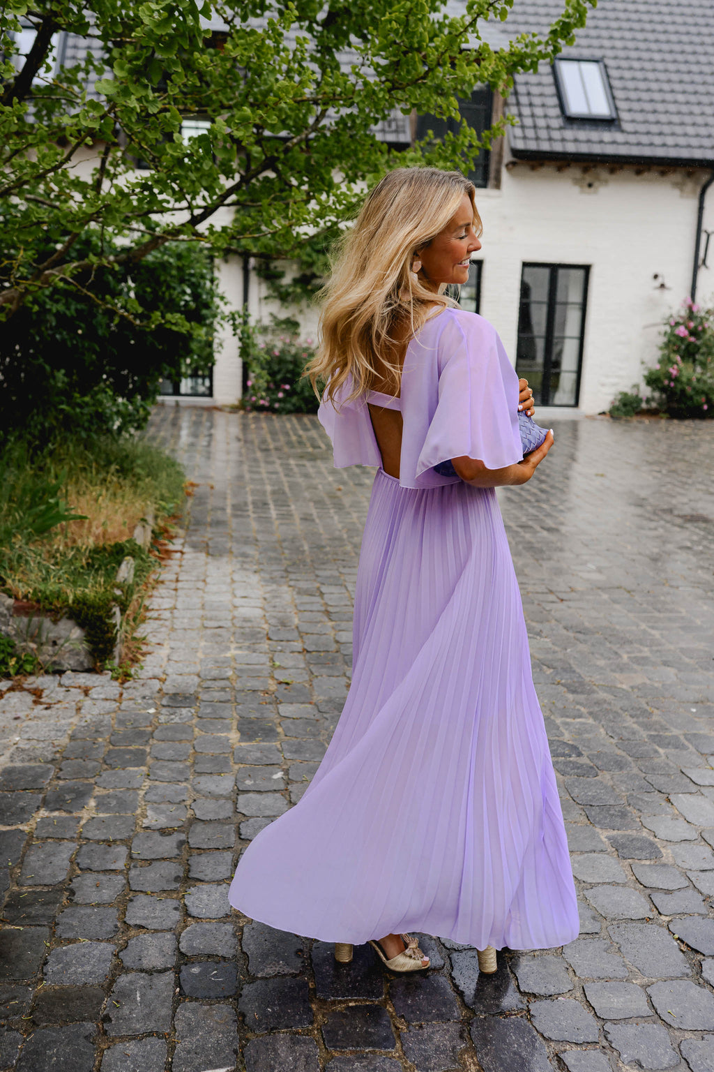 clothing purple dress Purple Charline Dress – Easy Clothes North America