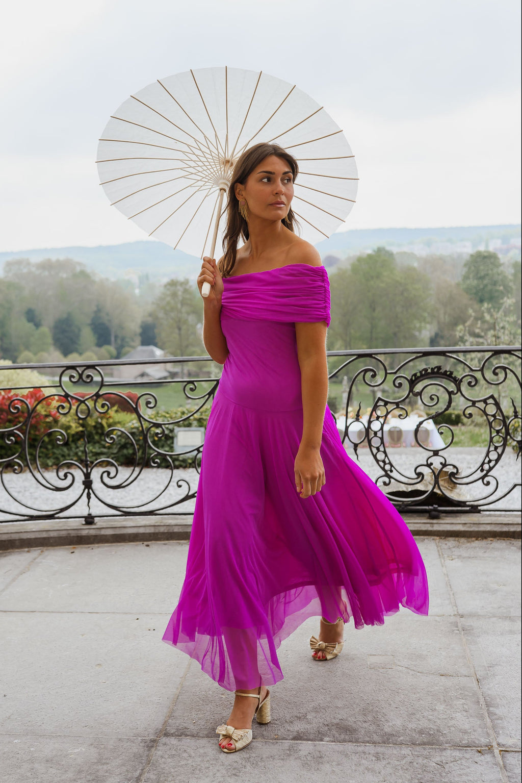 clothing purple dress Purple Christy Dress – Easy Clothes North America