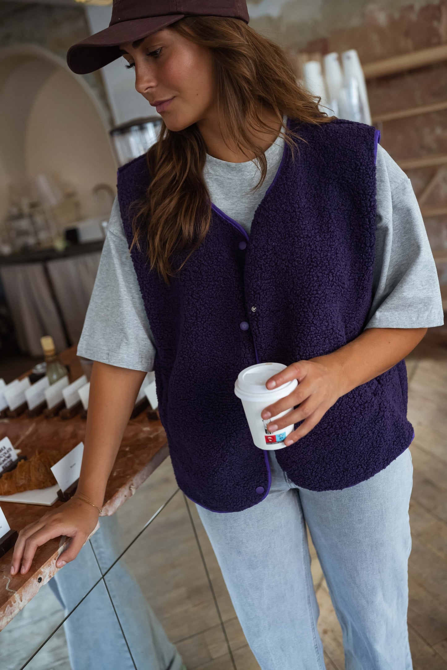 Purple Kara Vest