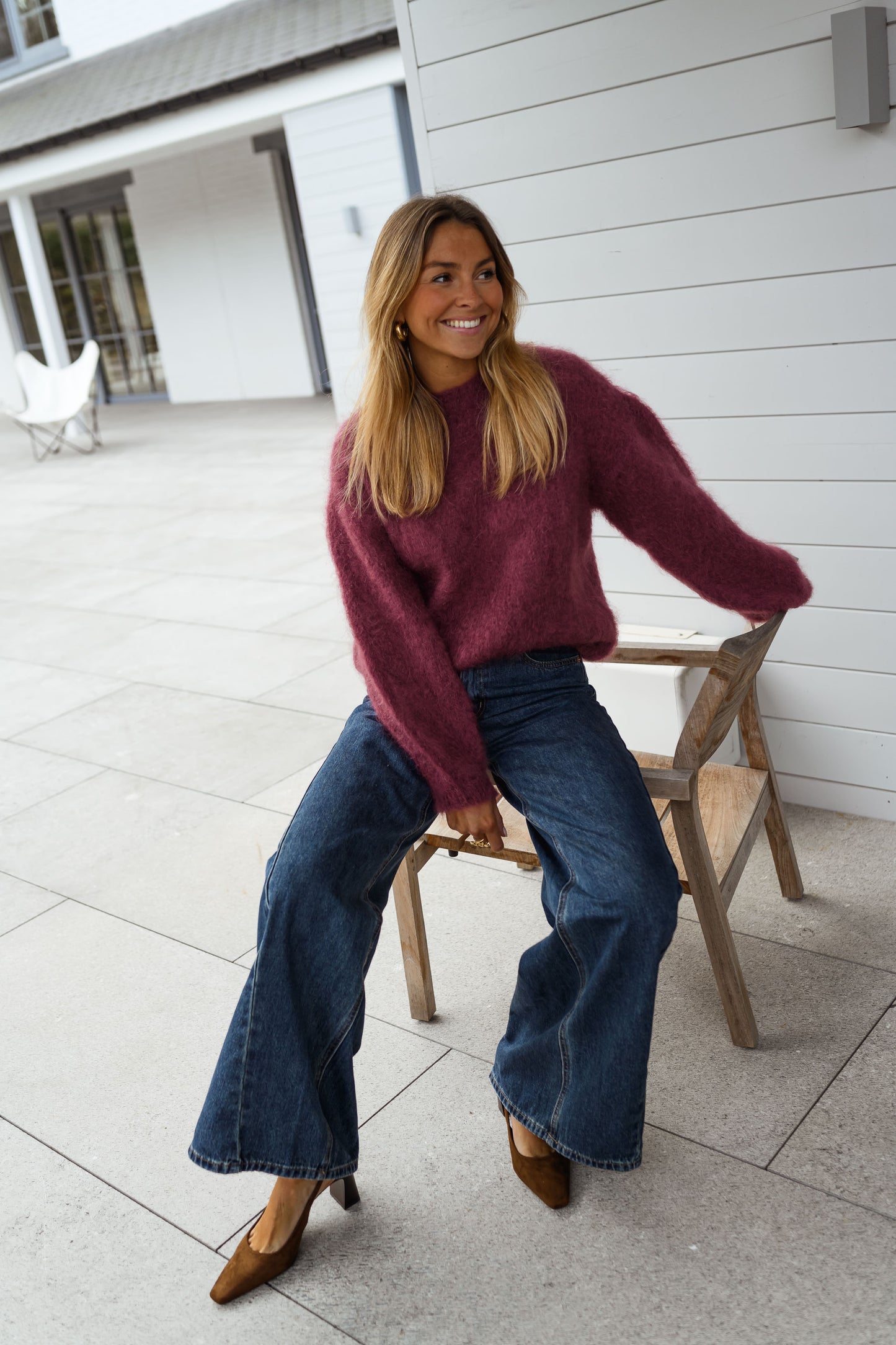 Purple Pieter Sweater