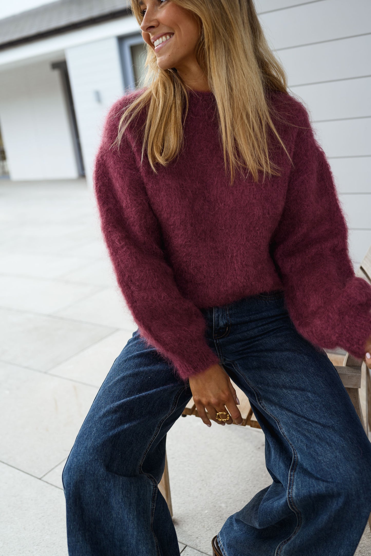 Purple Pieter Sweater