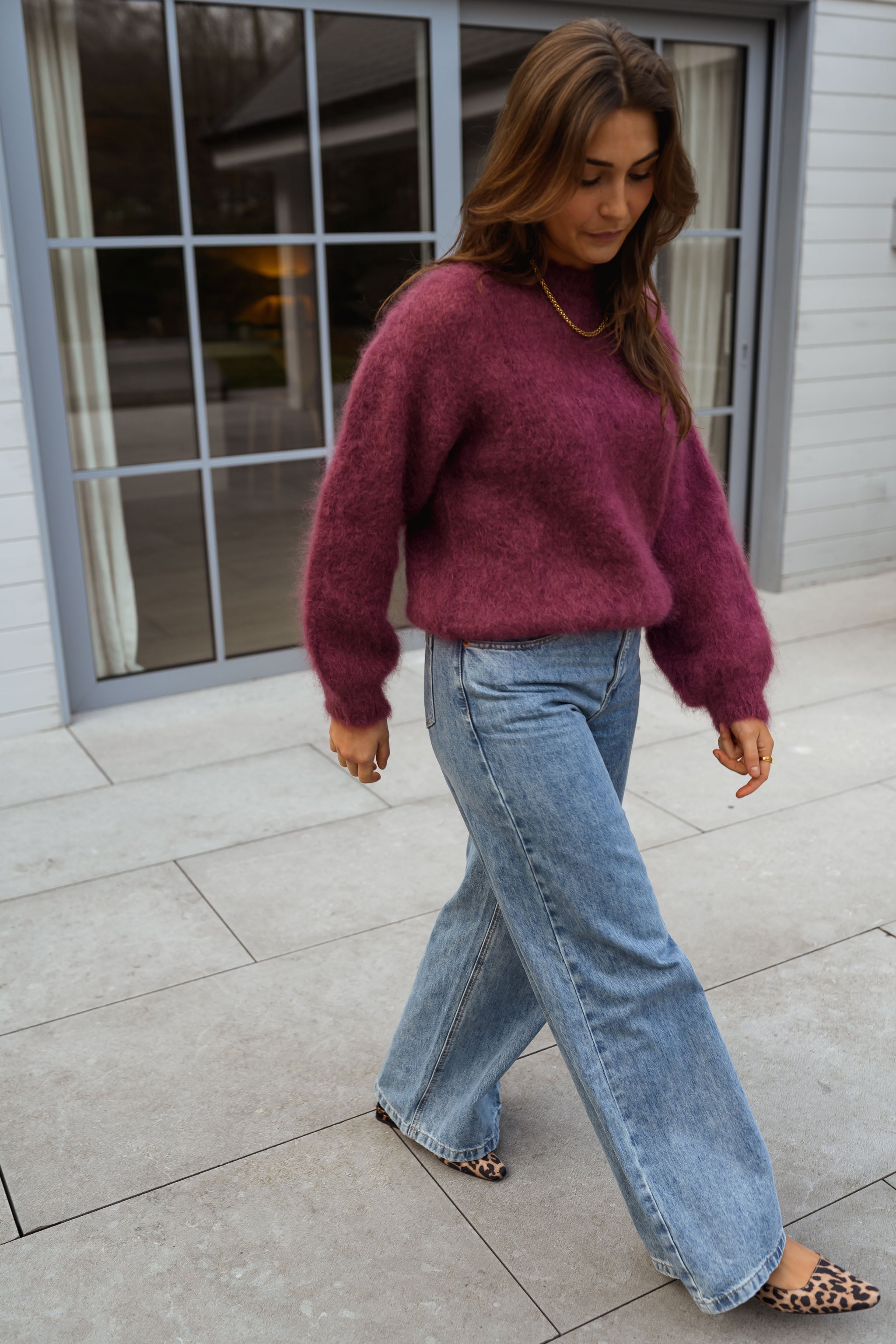 Purple Pieter Sweater