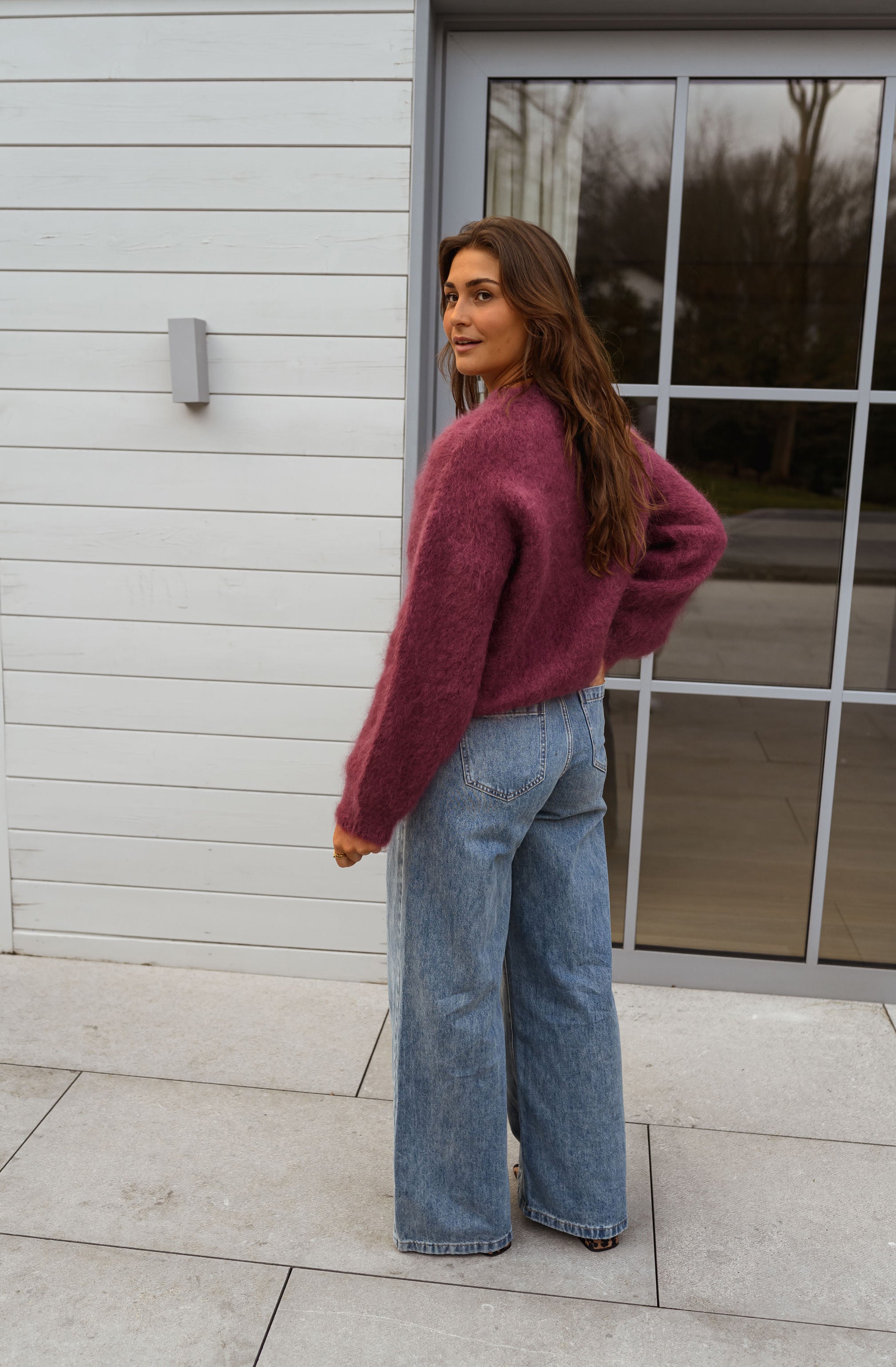 Purple Pieter Sweater