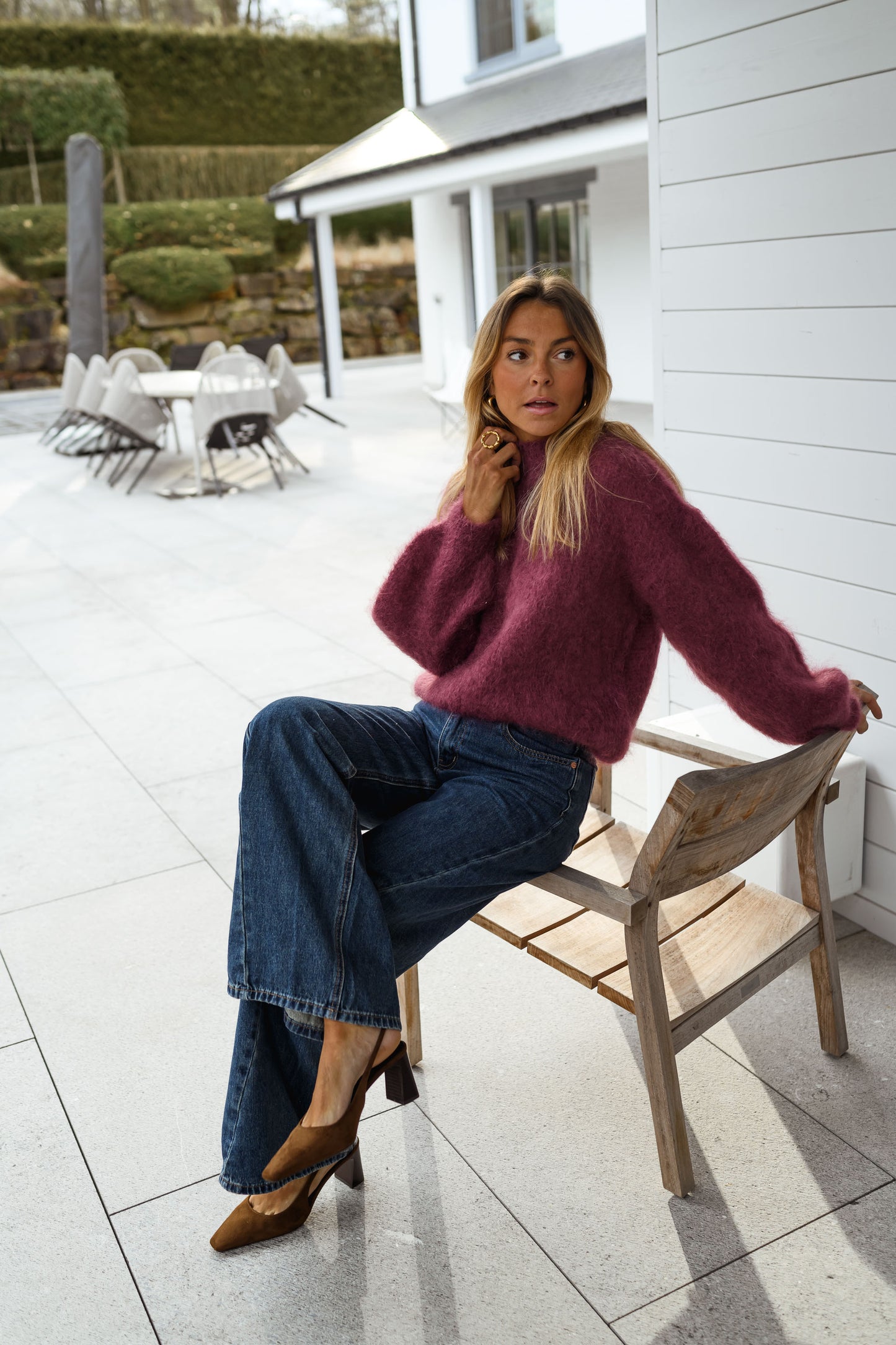 Purple Pieter Sweater