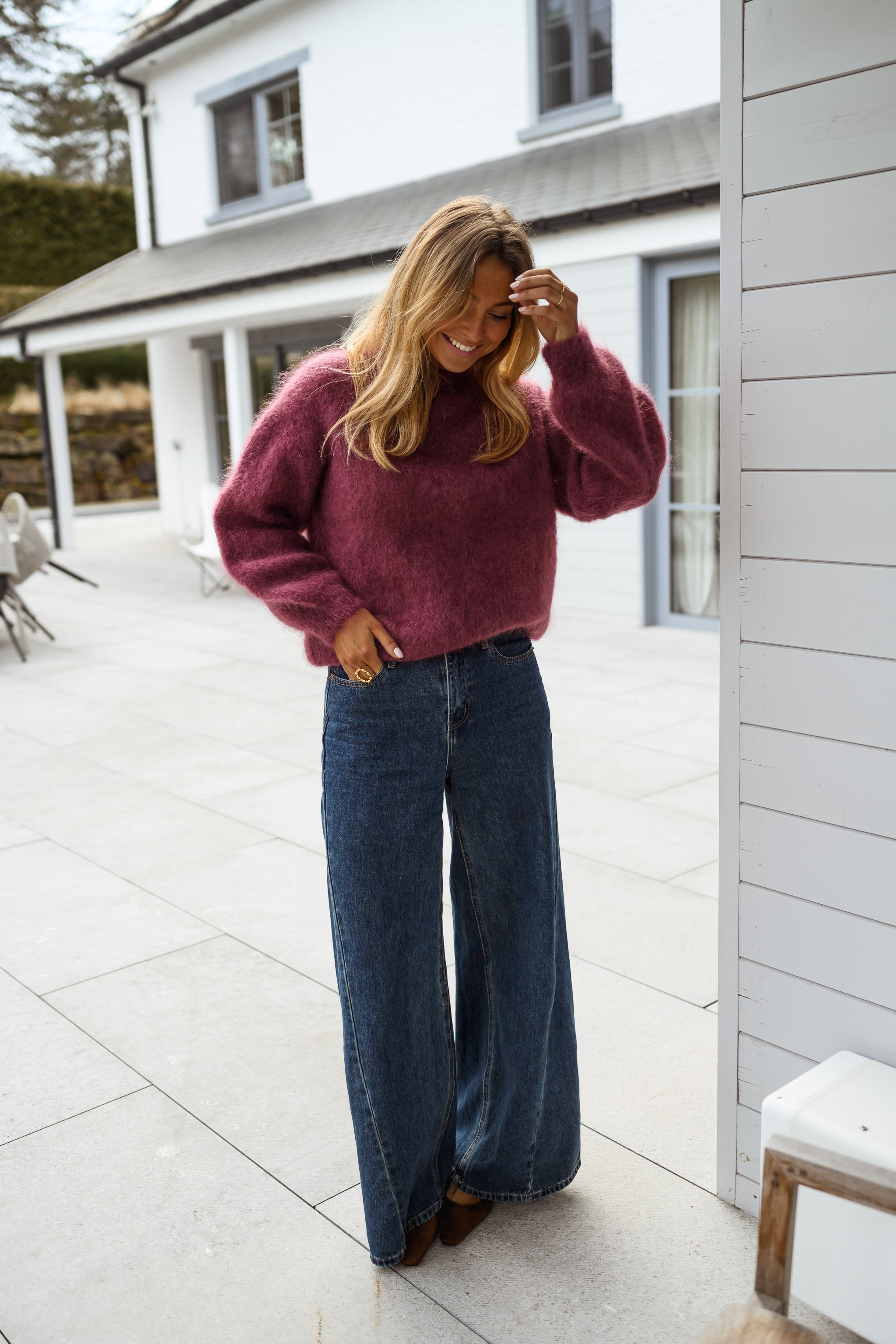 Purple Pieter Sweater