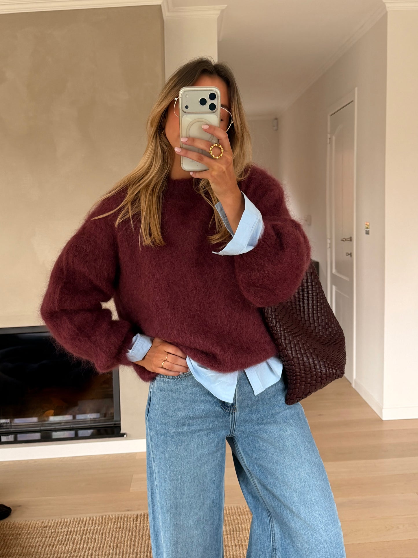 Purple Pieter Sweater