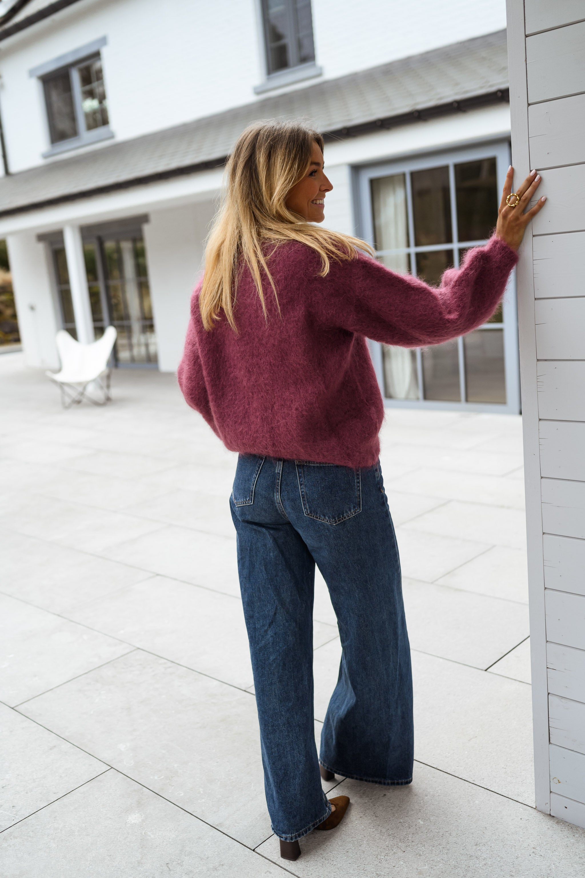 Purple Pieter Sweater