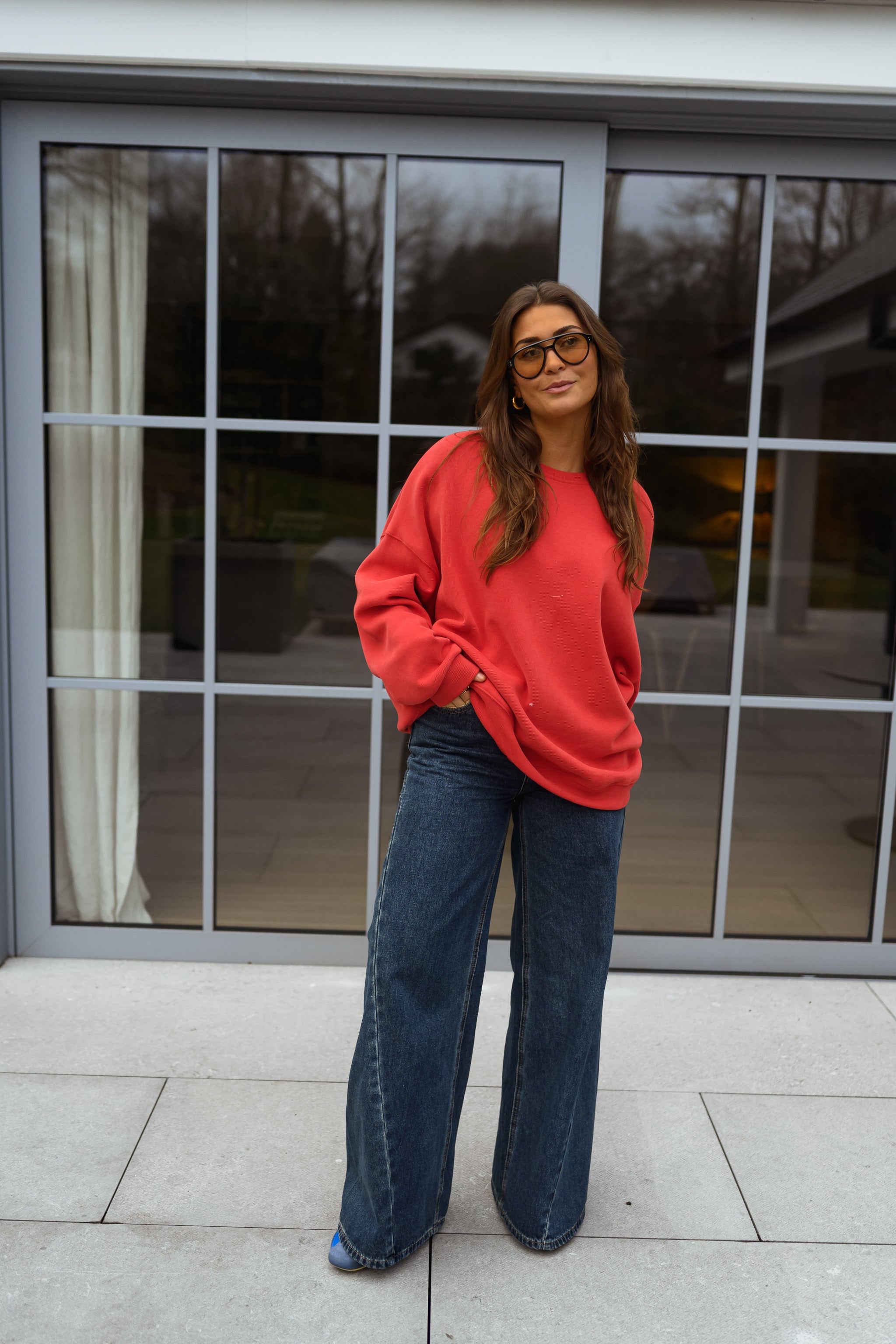 Red Marjo Sweatshirt
