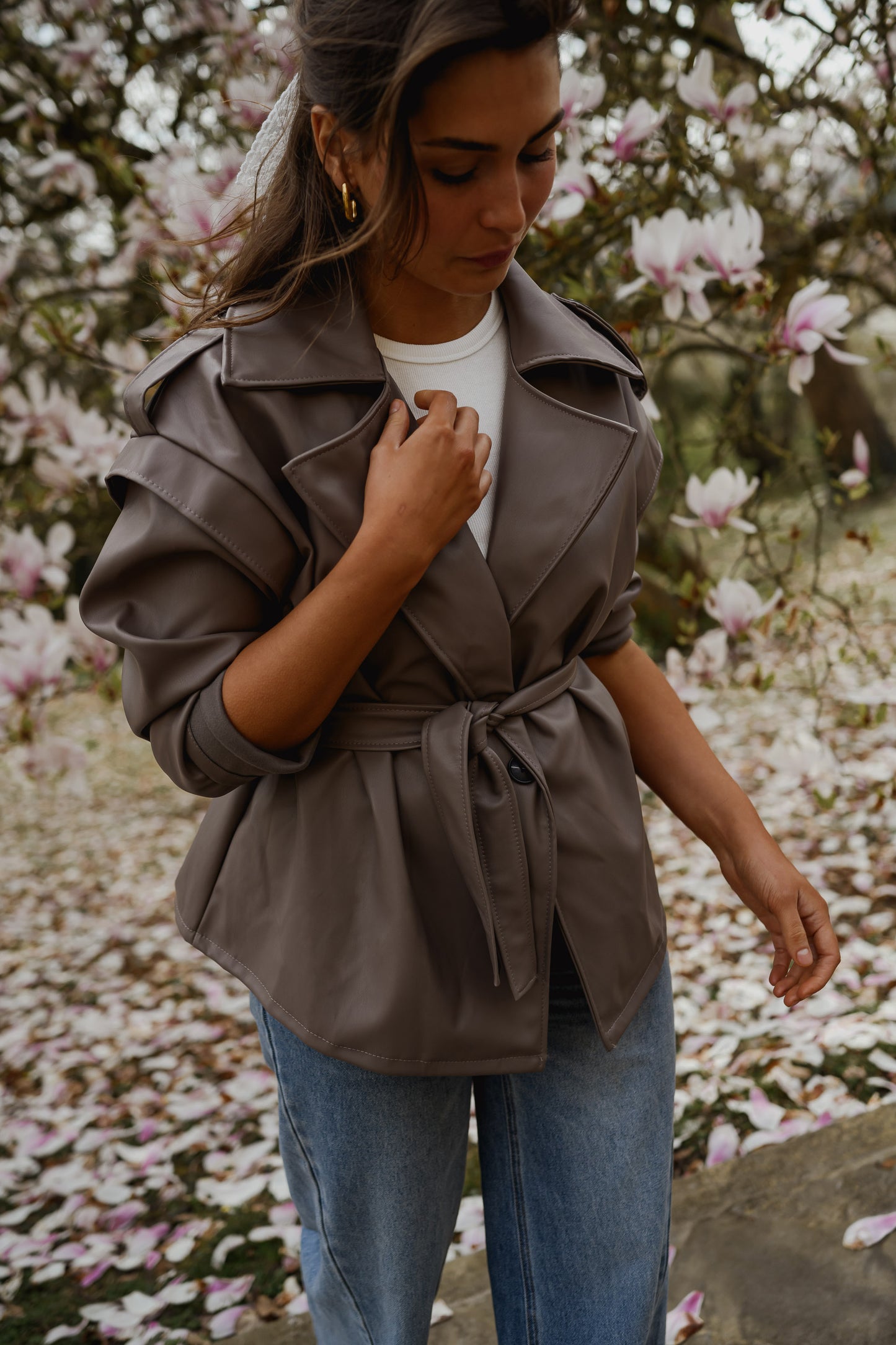 Taupe David Jacket