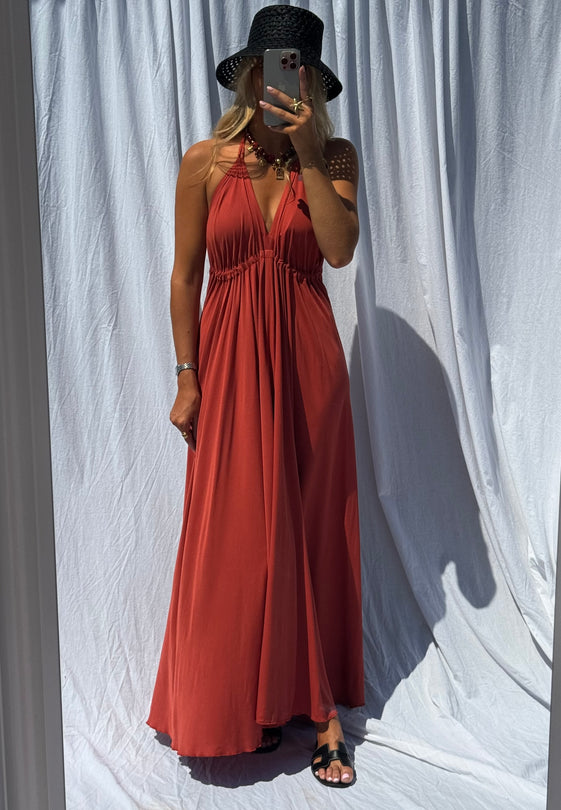 Terracotta Salia Dress Easy Clothes North America Terracotta Salia Dress Easy Clothes North America