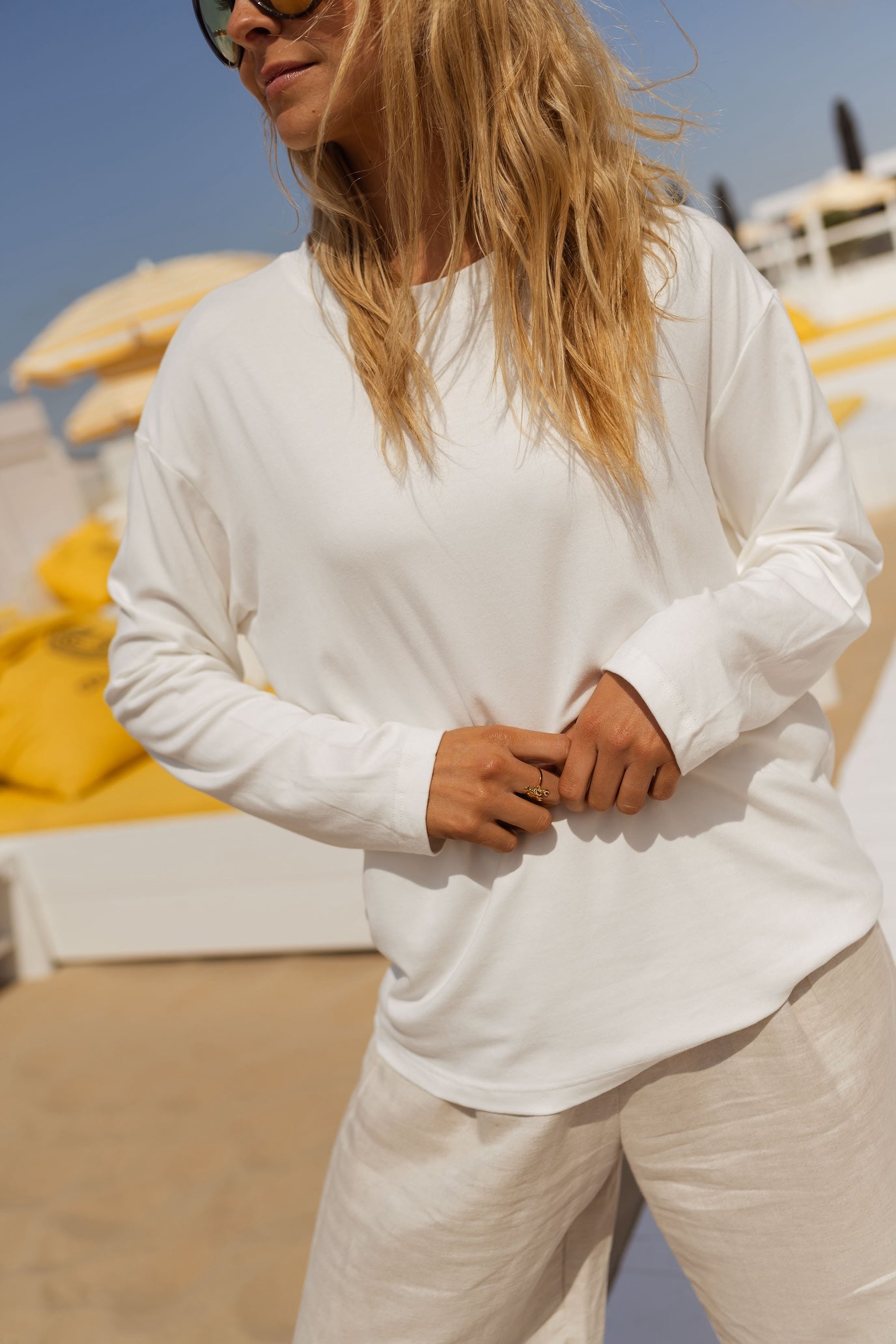 White Johana T-shirt