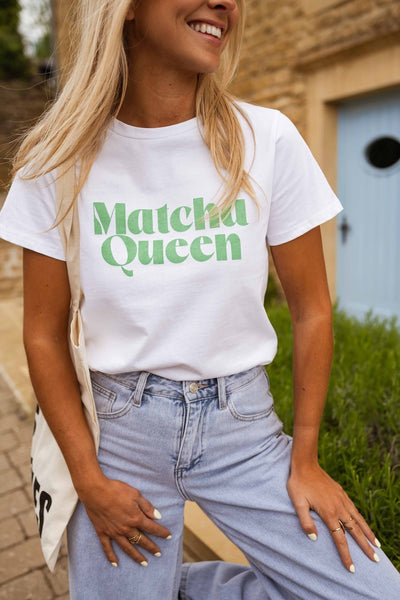 White Matcha T-Shirt – Easy Clothes North America
