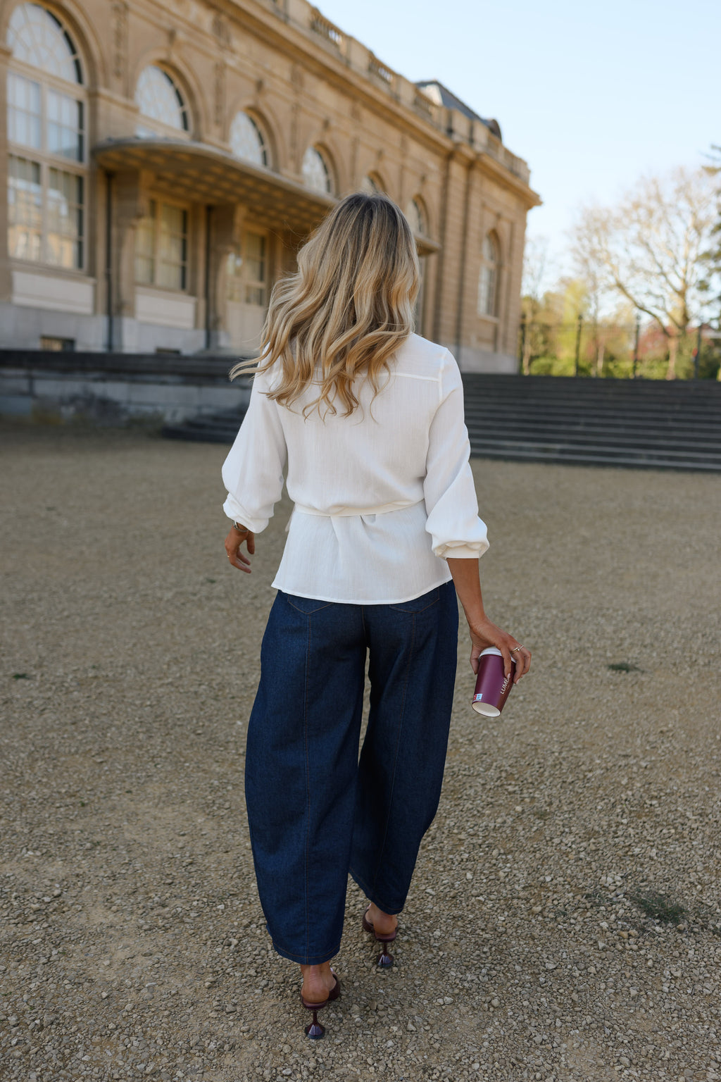 White Ophe Wrap Blouse | Easy Clothes | Easy Clothes North America