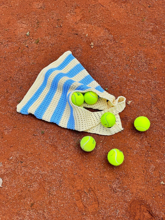 Yellow And Blue Sary Bag