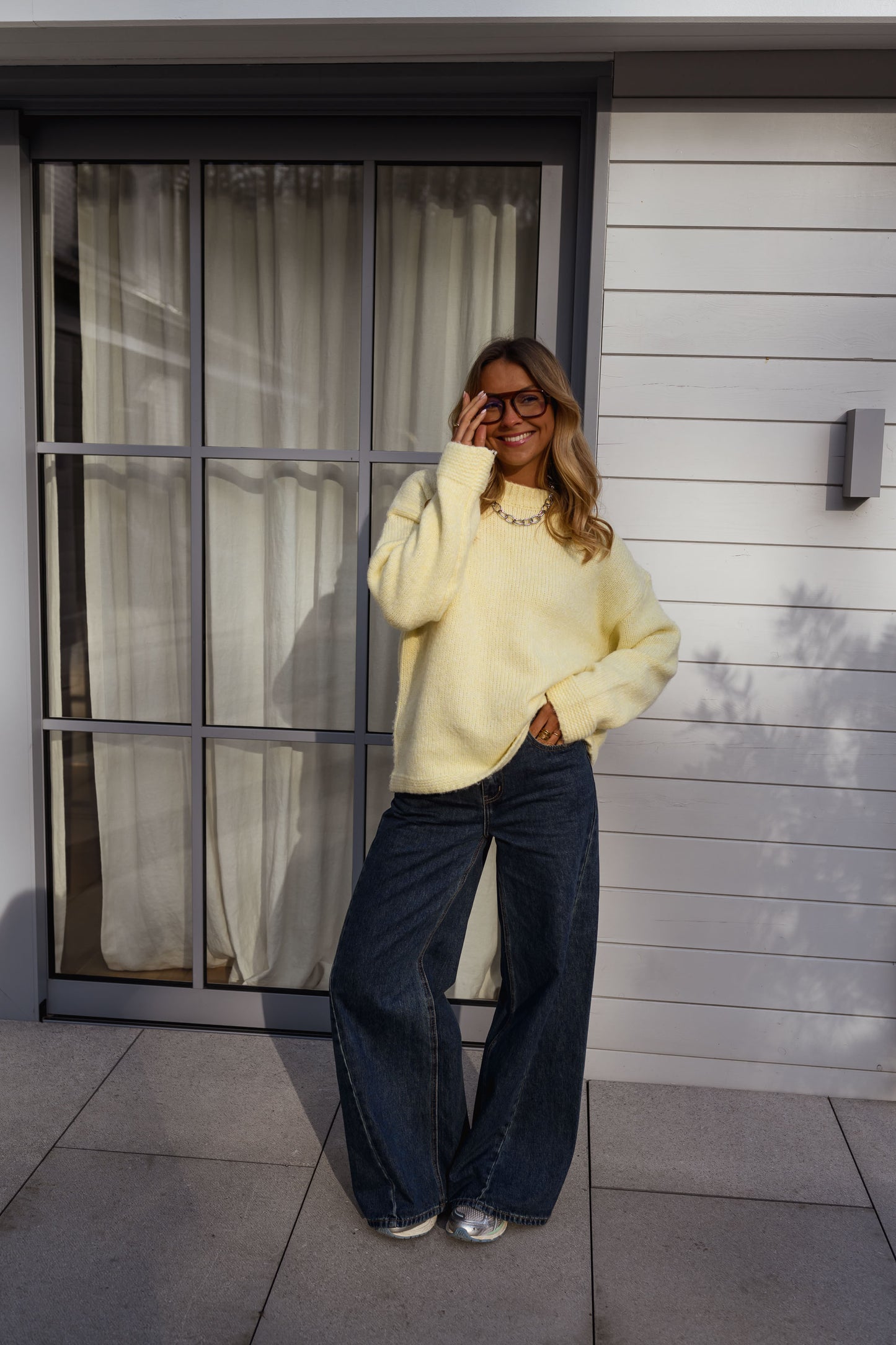 Yellow Elisa Sweater