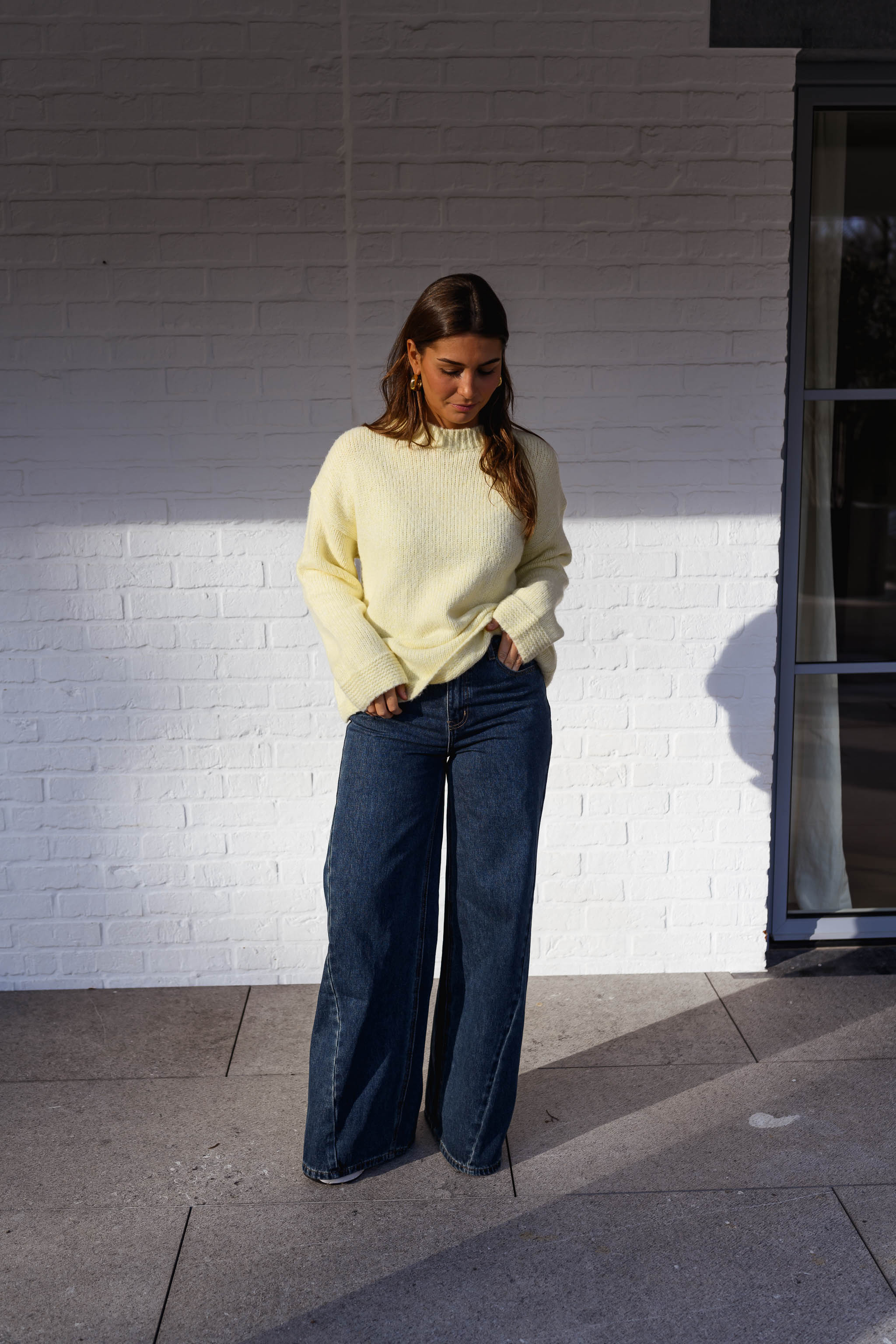 Yellow Elisa Sweater