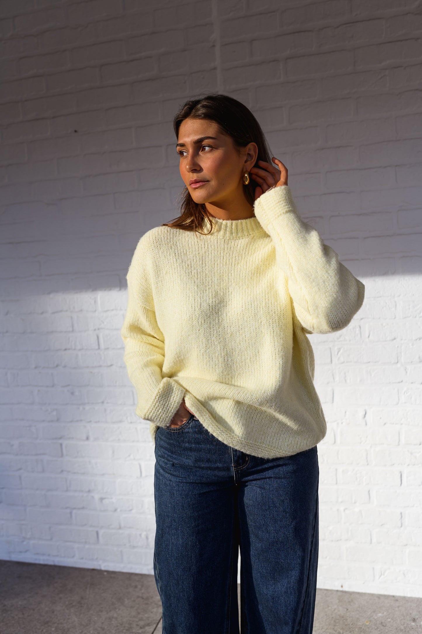 Yellow Elisa Sweater