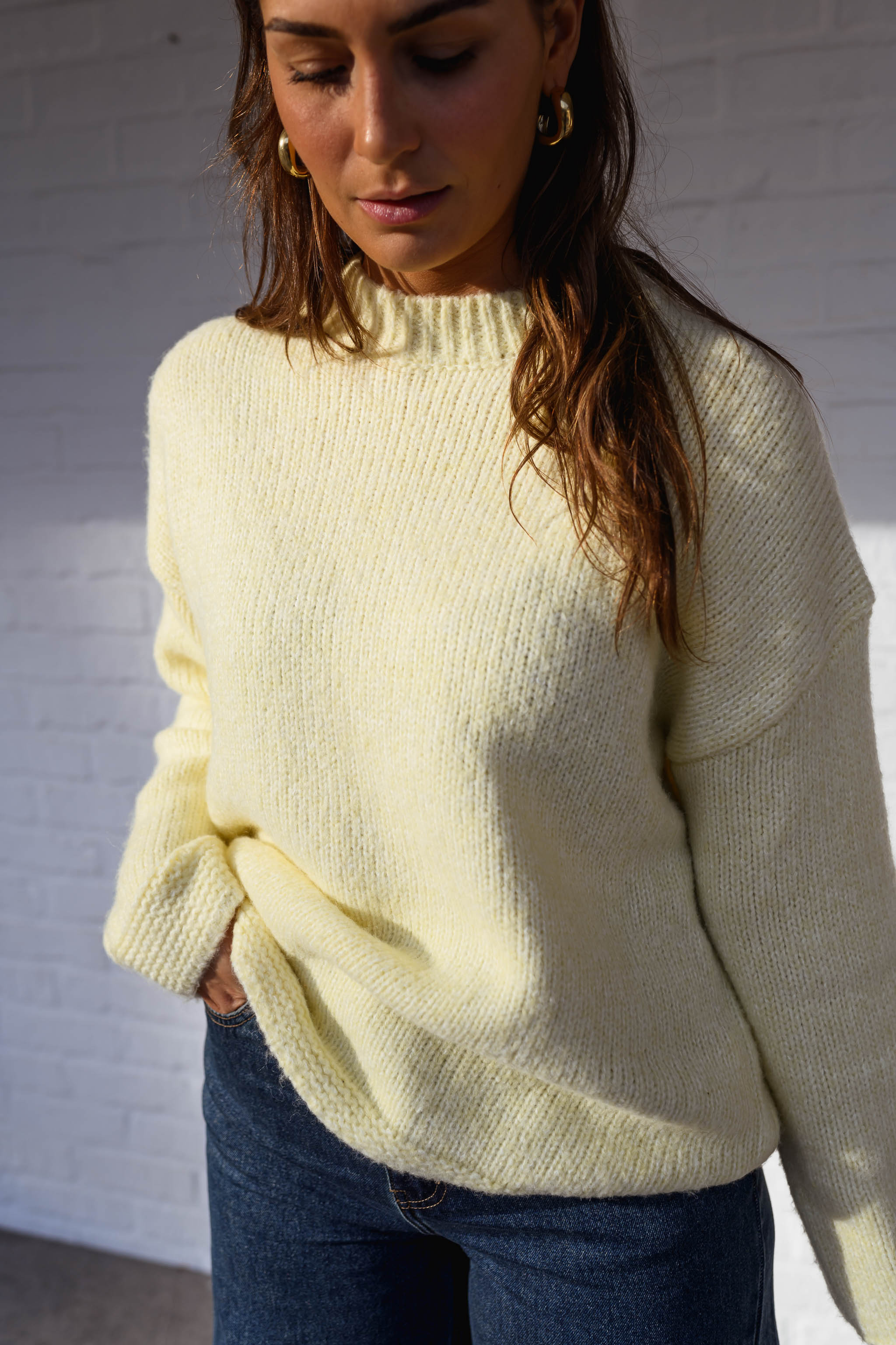 Yellow Elisa Sweater