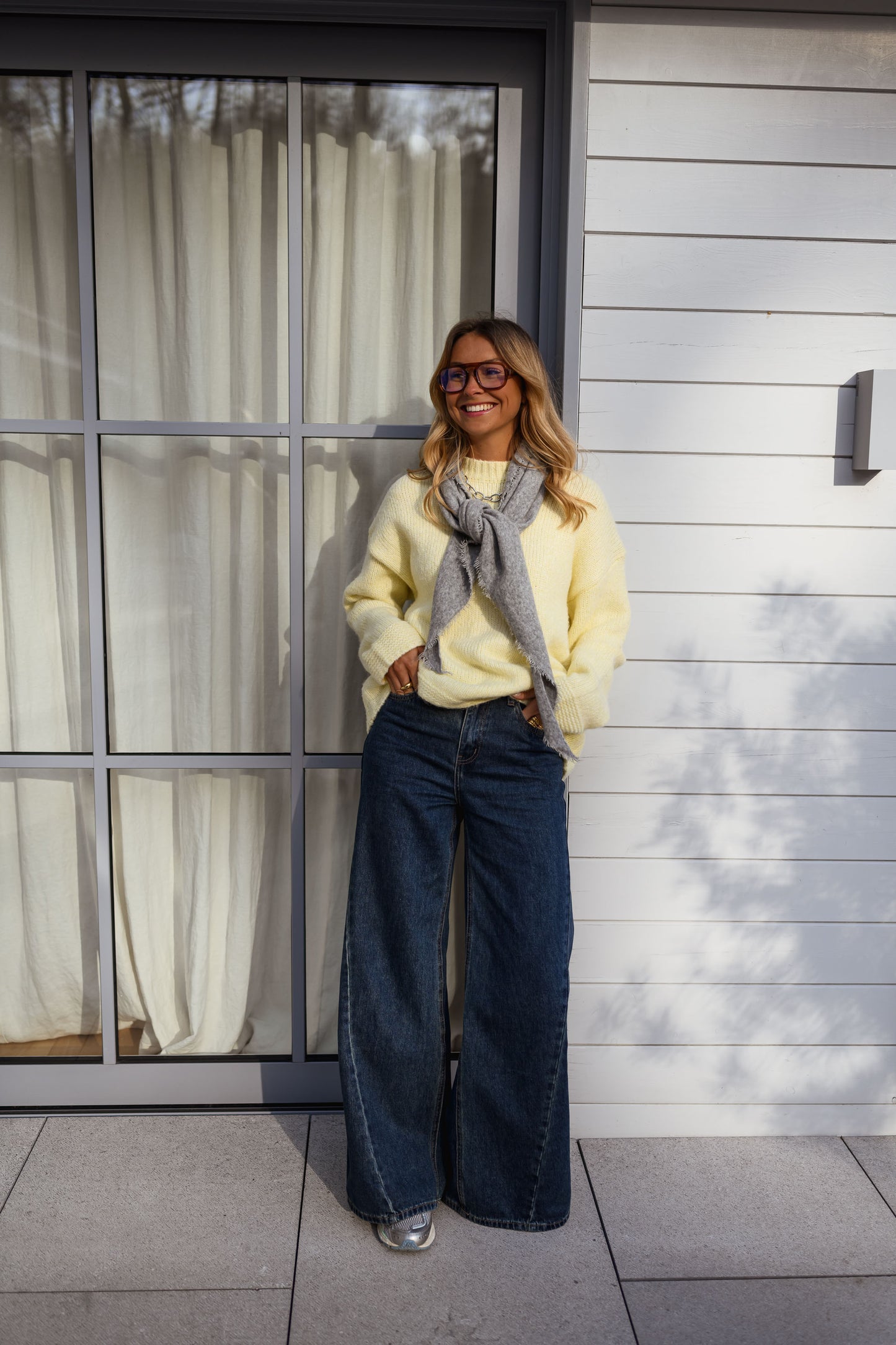 Yellow Elisa Sweater