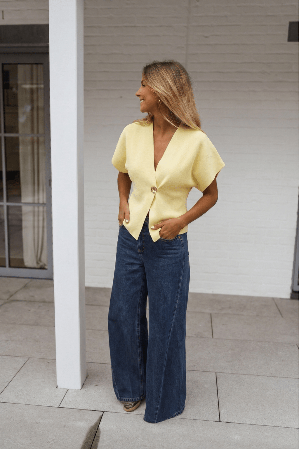 Yellow Laurine Blouse – Easy Clothes North America