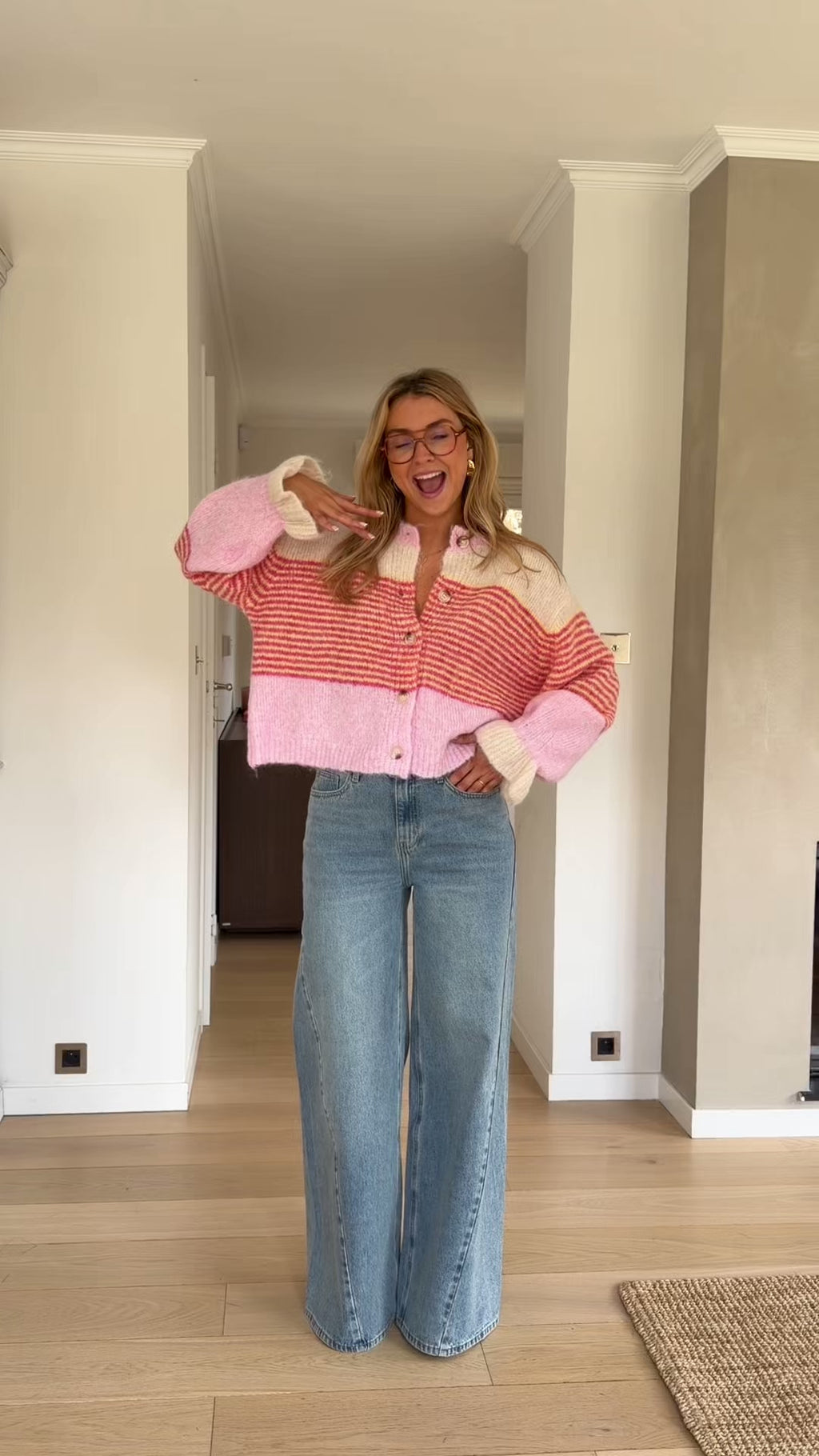 Pink Amren Cardigan – Easy Clothes North America