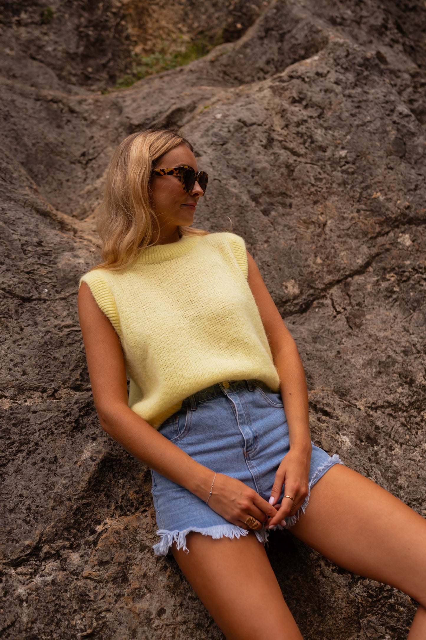 Yellow Murphy Sweater