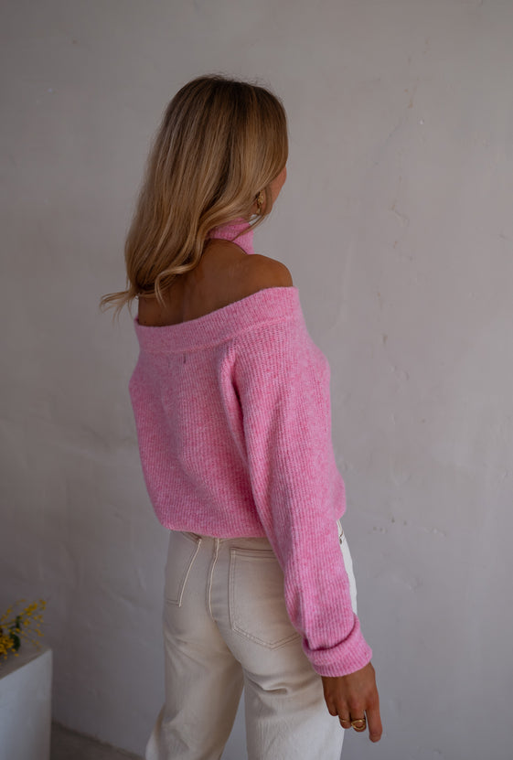 Pink Piper Sweater