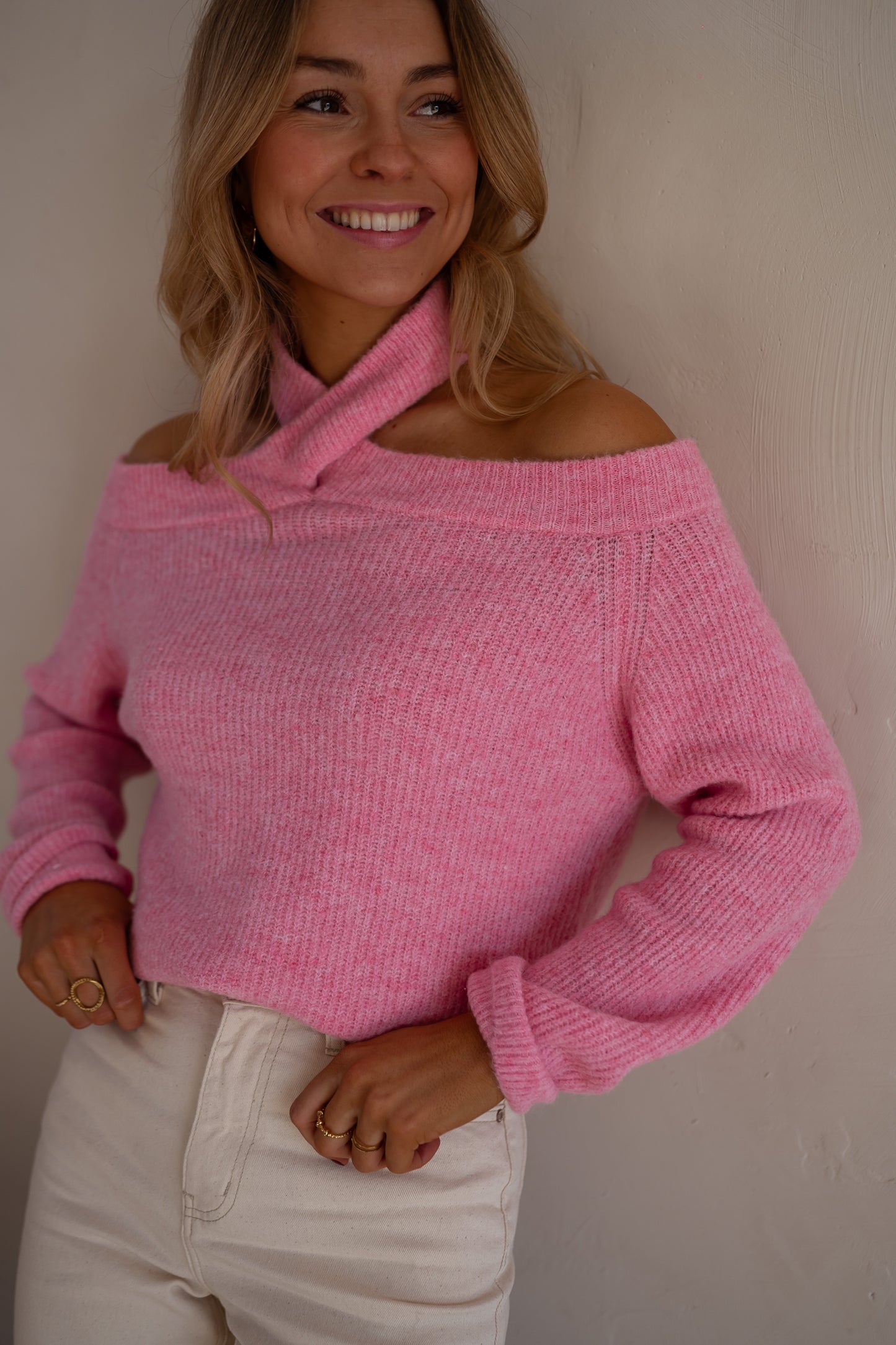 Pink Piper Sweater