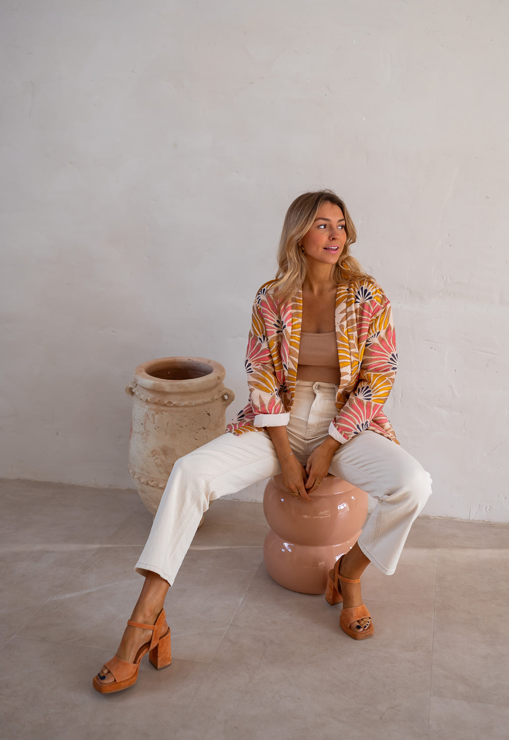 Patterned Mirabelle Floral Jacket | Easy Clothes