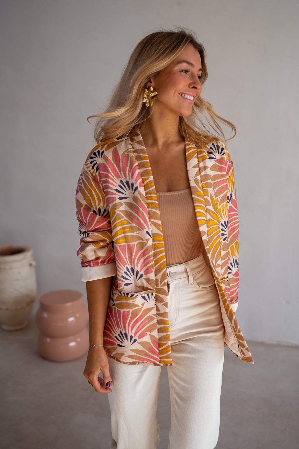 Patterned Mirabelle Floral Jacket | Easy Clothes