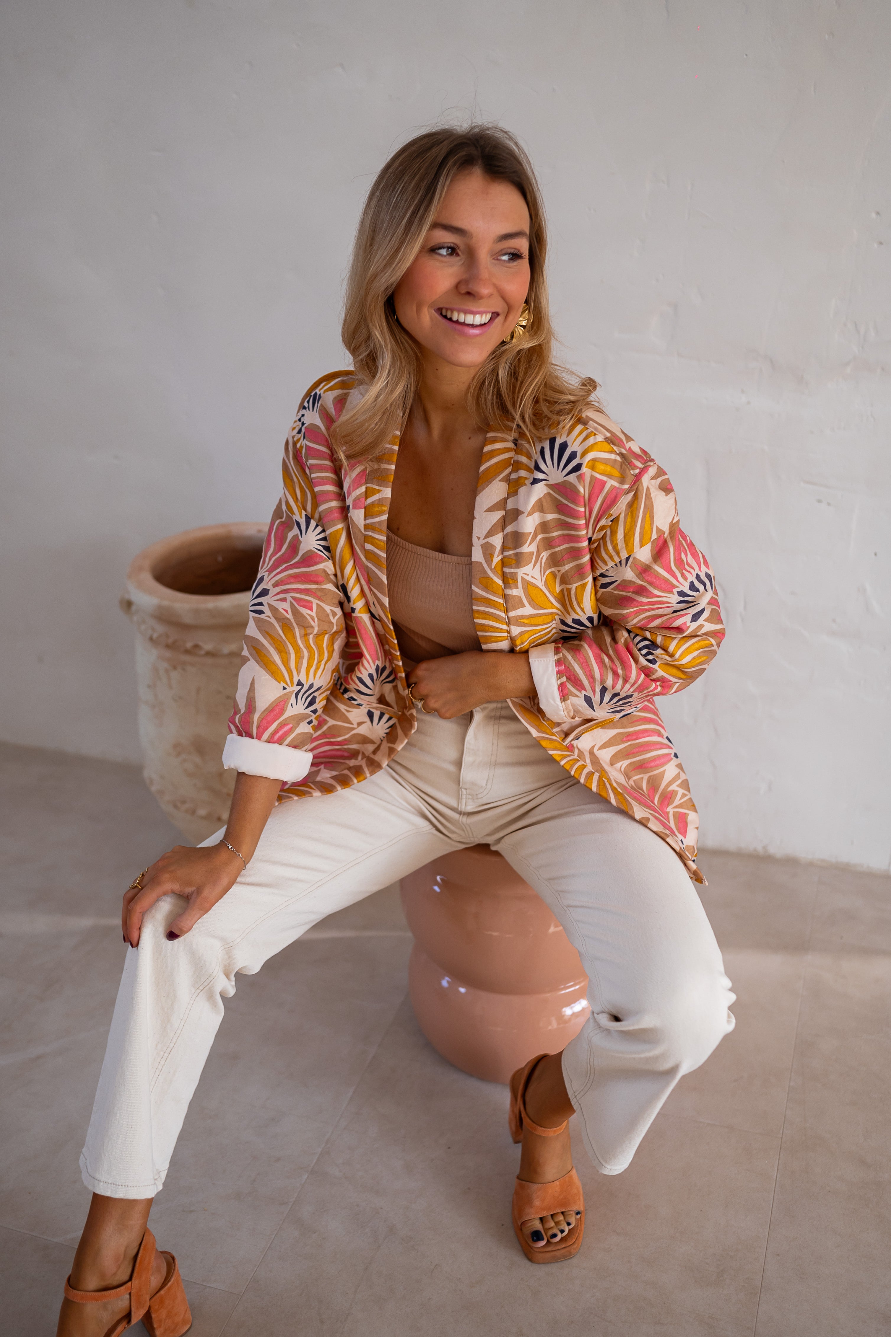 Patterned Mirabelle Jacket