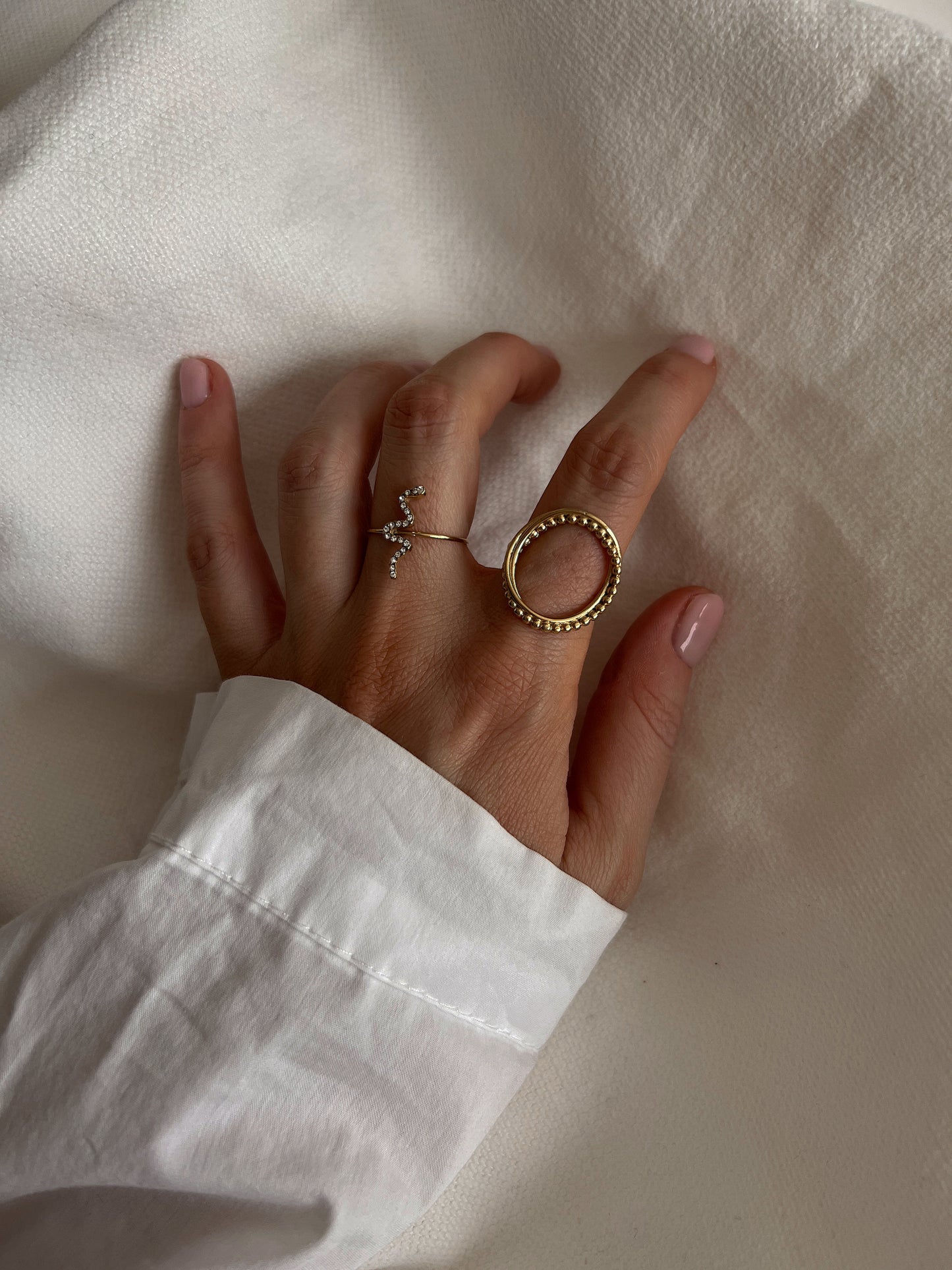 Golden Adrya Ring