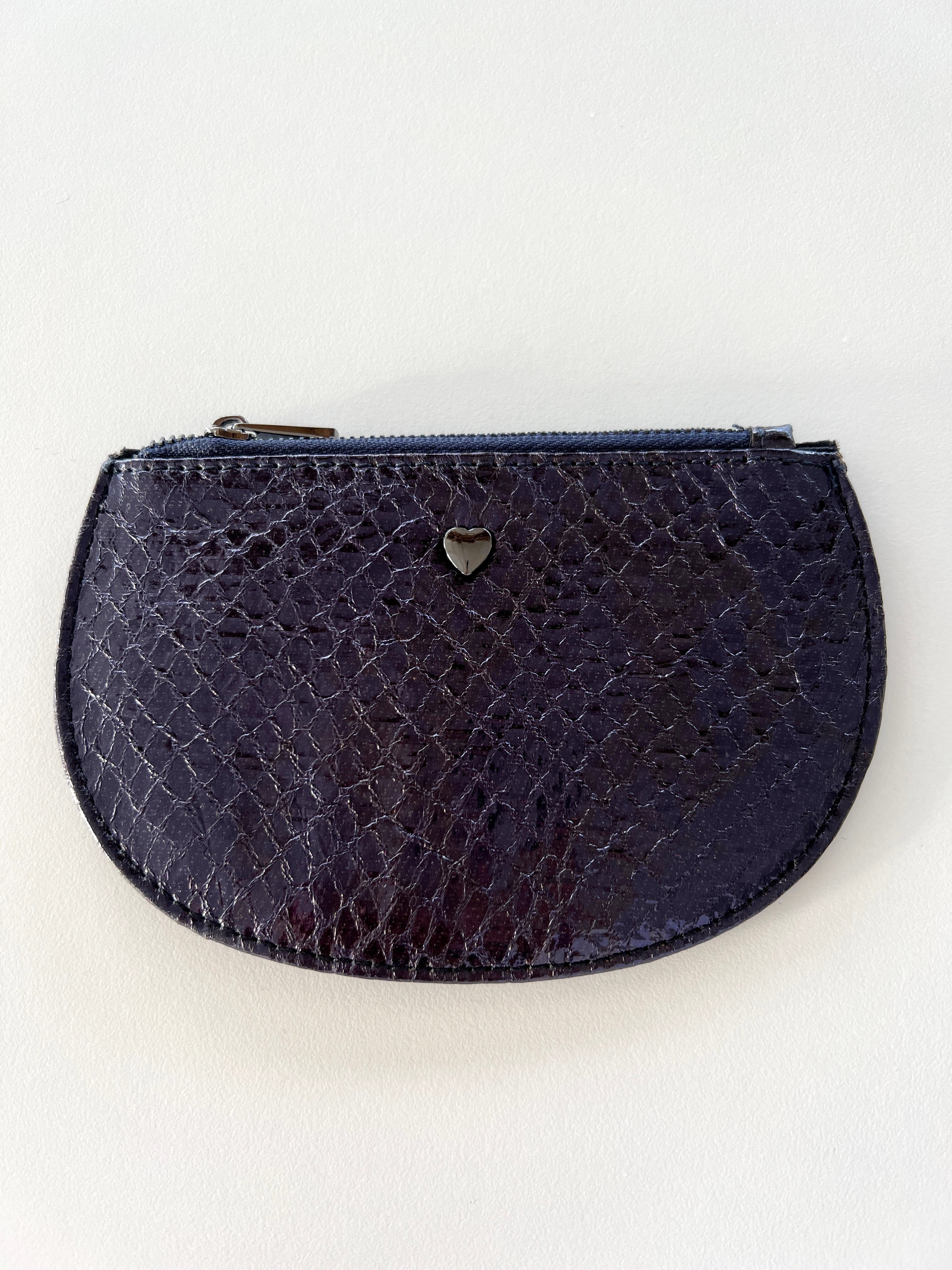 Blue Jiny Shiny Coin Purse