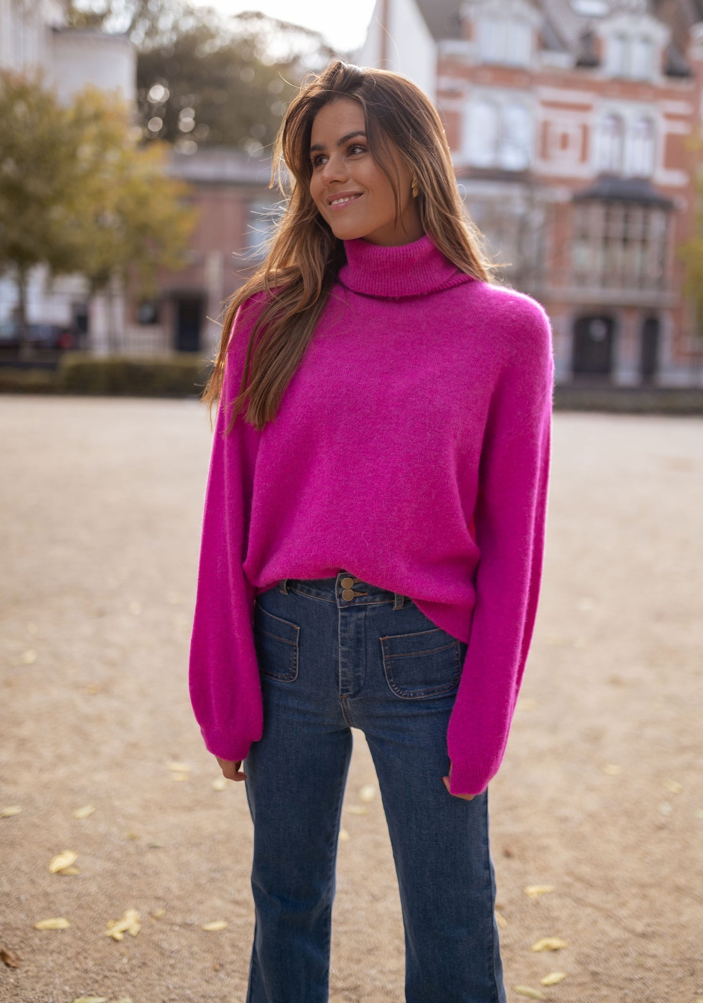 Pink Laurya Sweater - Easy Clothes North America