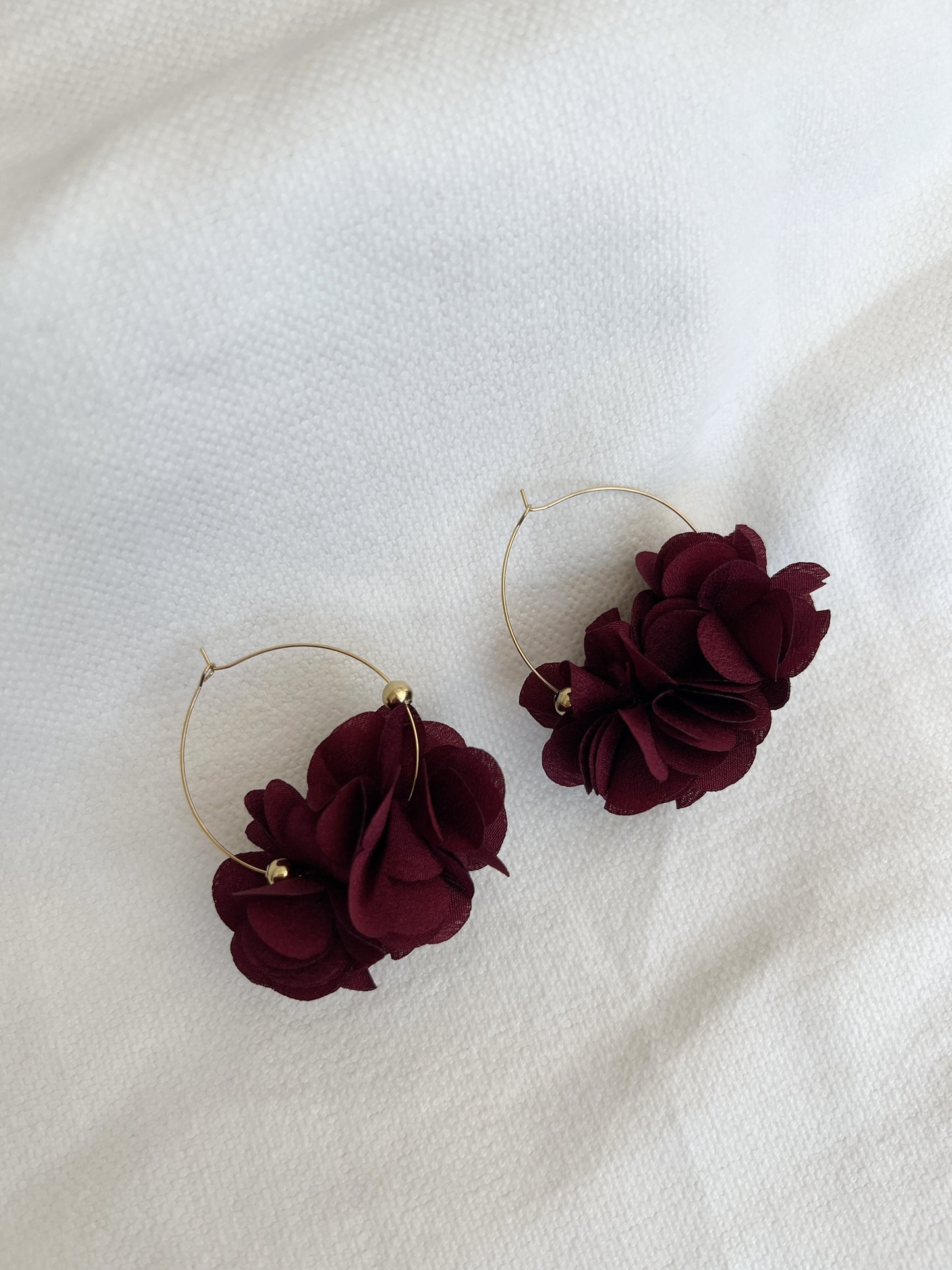 Burgundy Tamara Earrings