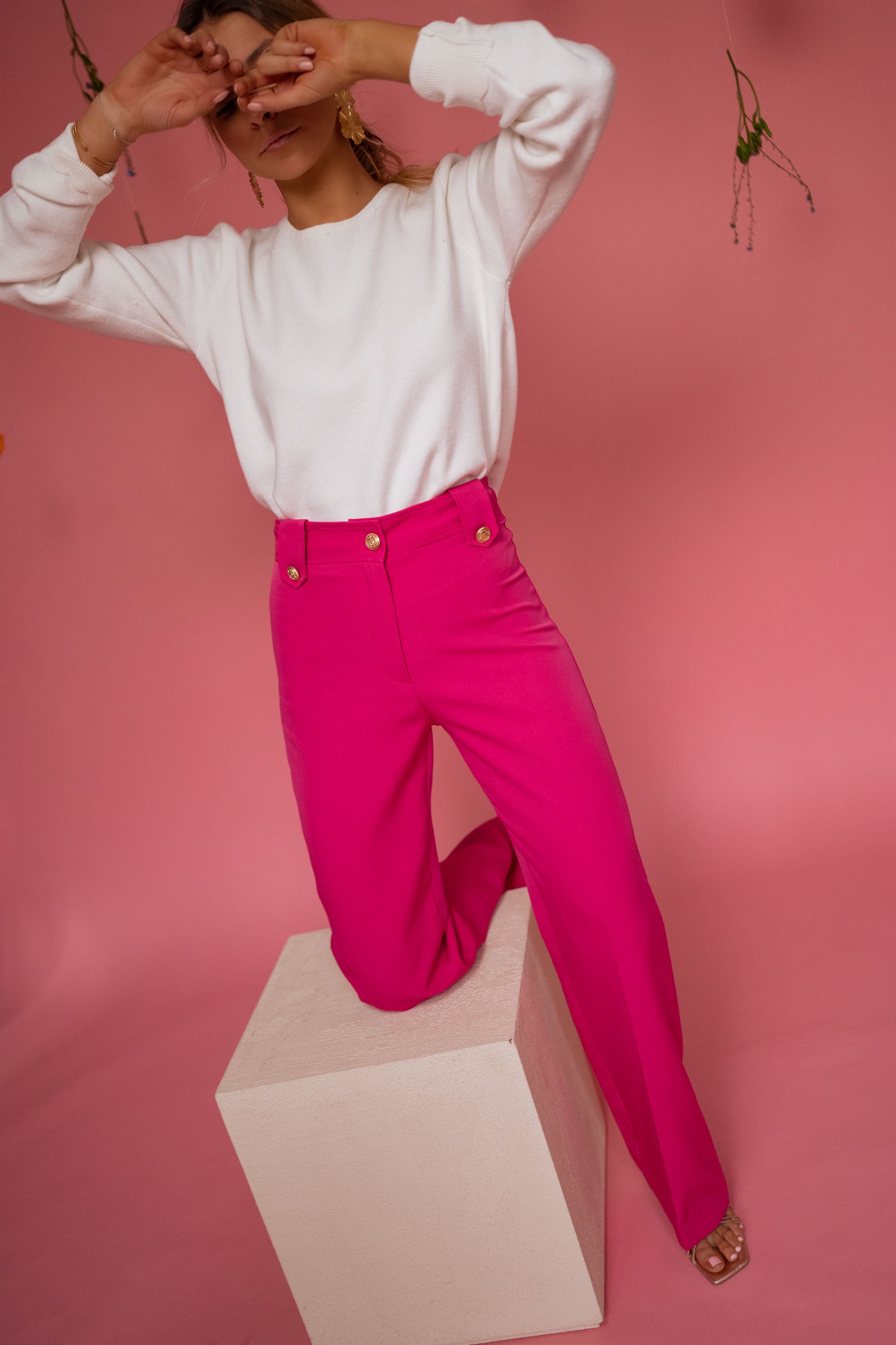 Pink Solea Pants