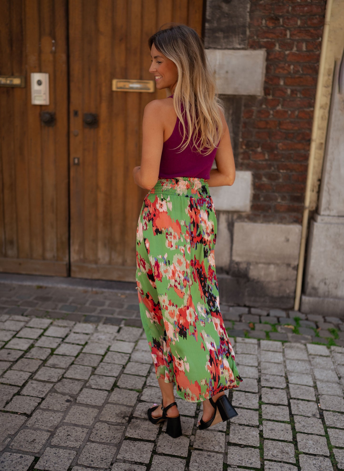 Green Rosalie Skirt