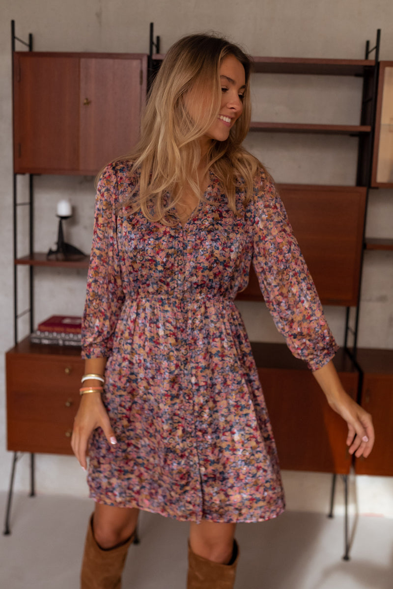 Portland Dress With Flowers – Easy Clothes North America