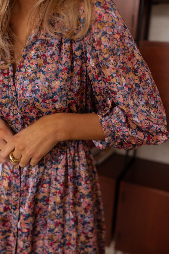 Portland Dress With Flowers