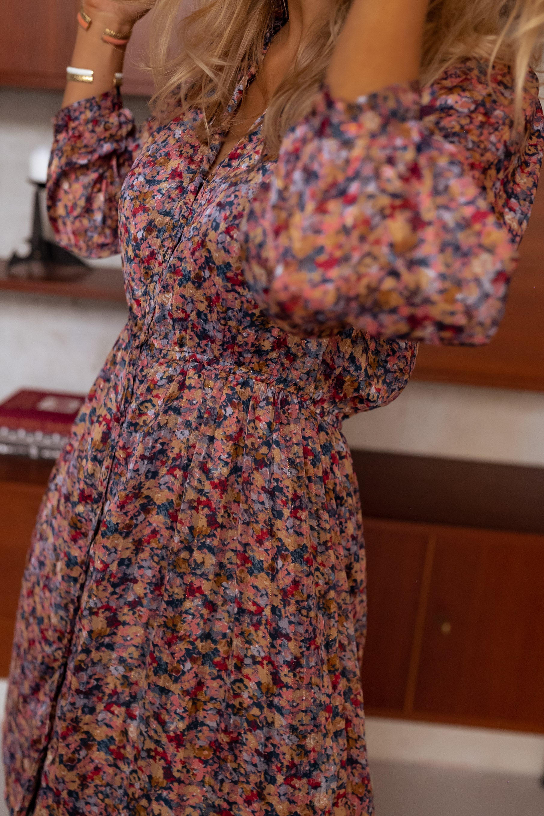 Portland Dress With Flowers