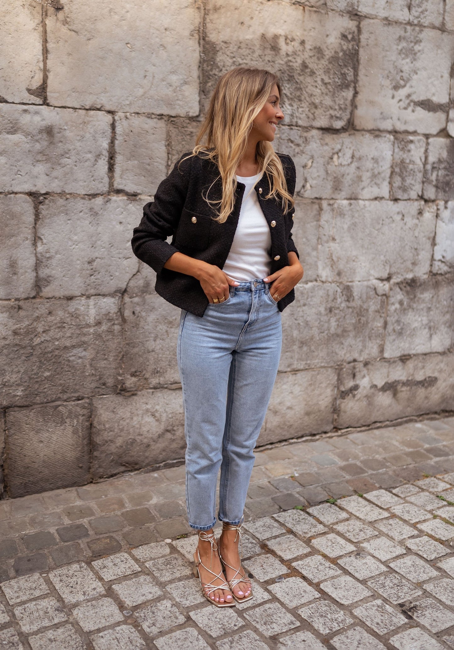 Black Leonore Jacket â Easy Clothes North America