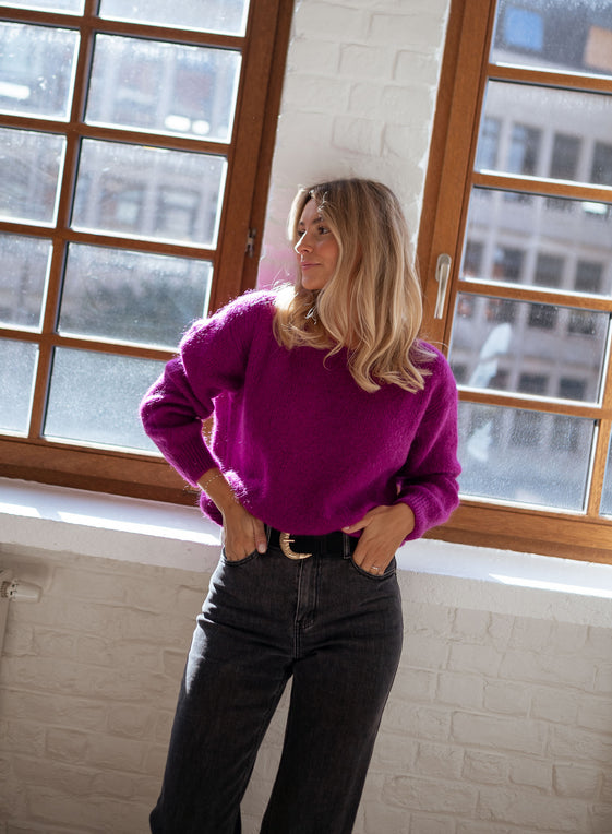 Purple Lidy Sweater