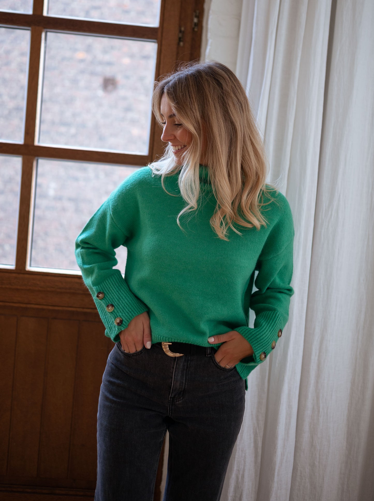 Green Matis Sweater