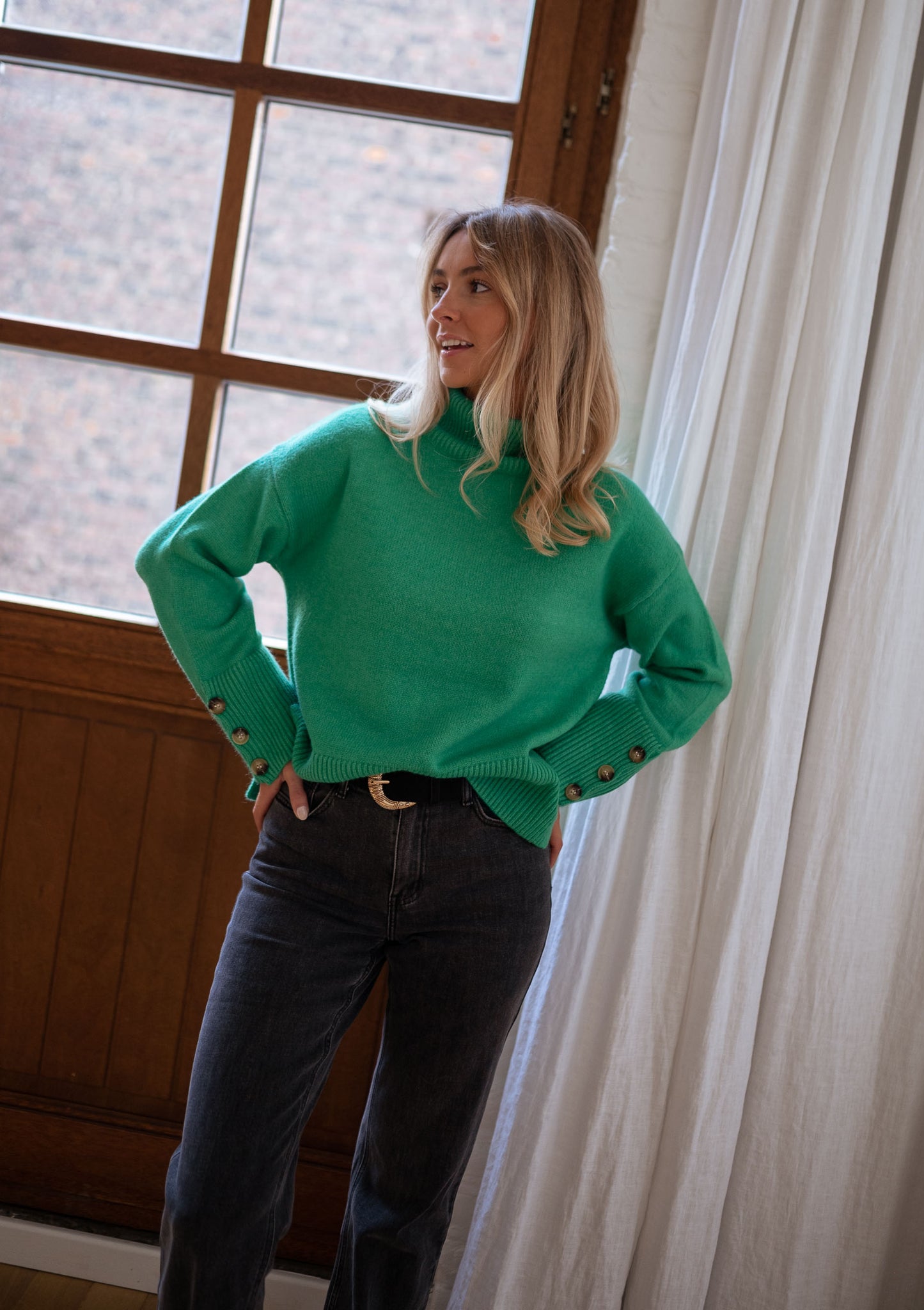 Green Matis Sweater