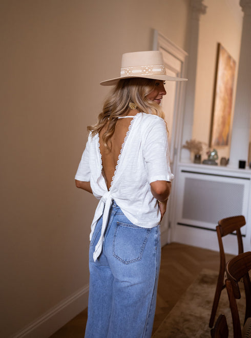 NOLA TOP - WHITE