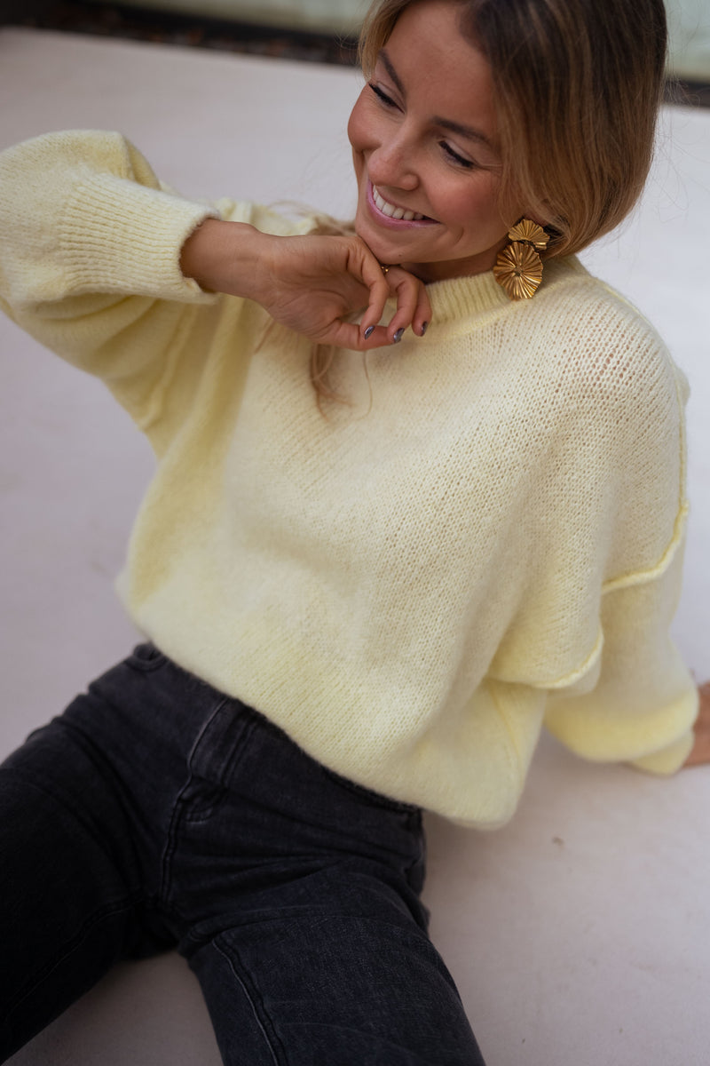 Yellow Eden Sweater – Easy Clothes North America