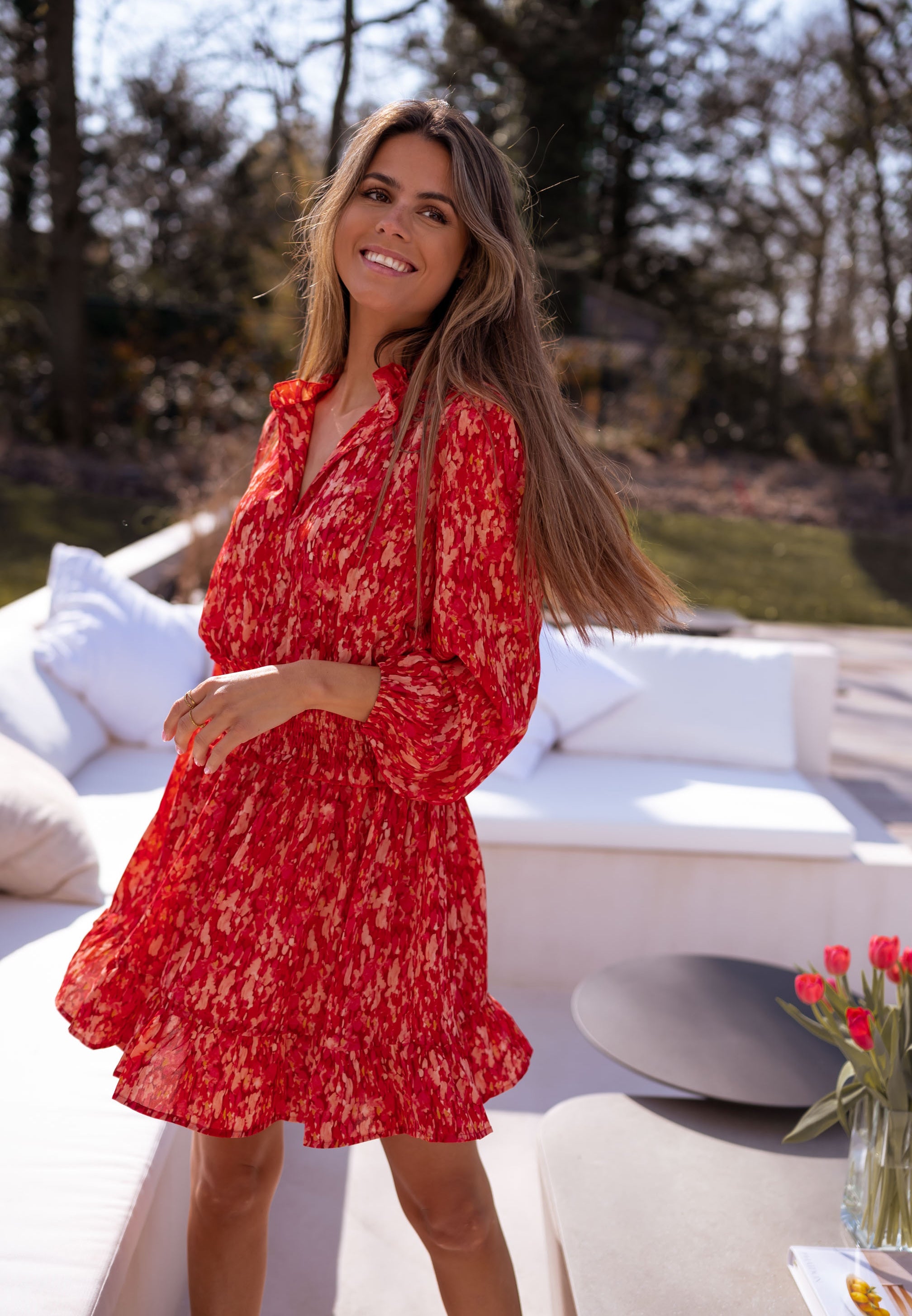 Red Milly Dress