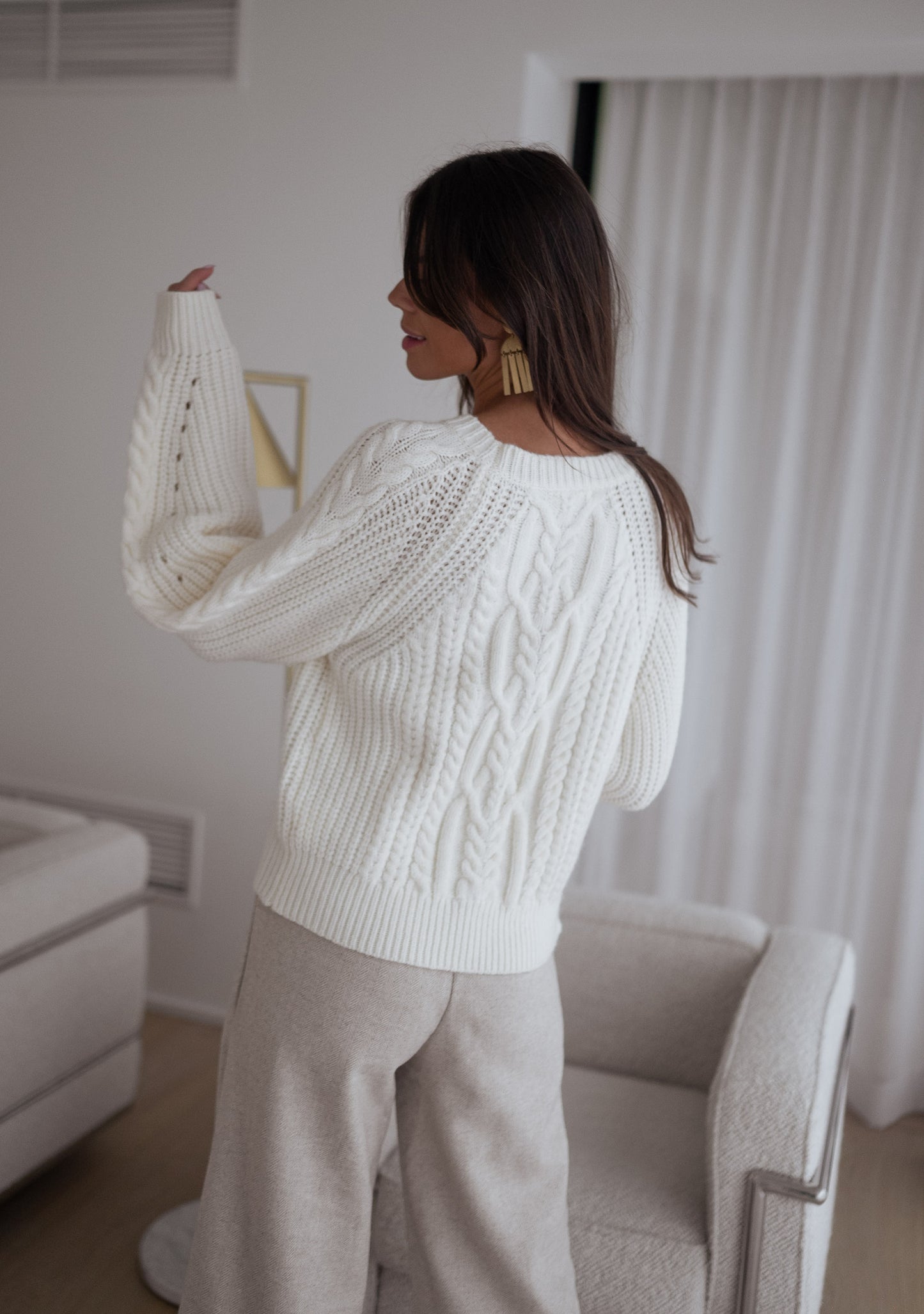 Ecru Alarie Sweater